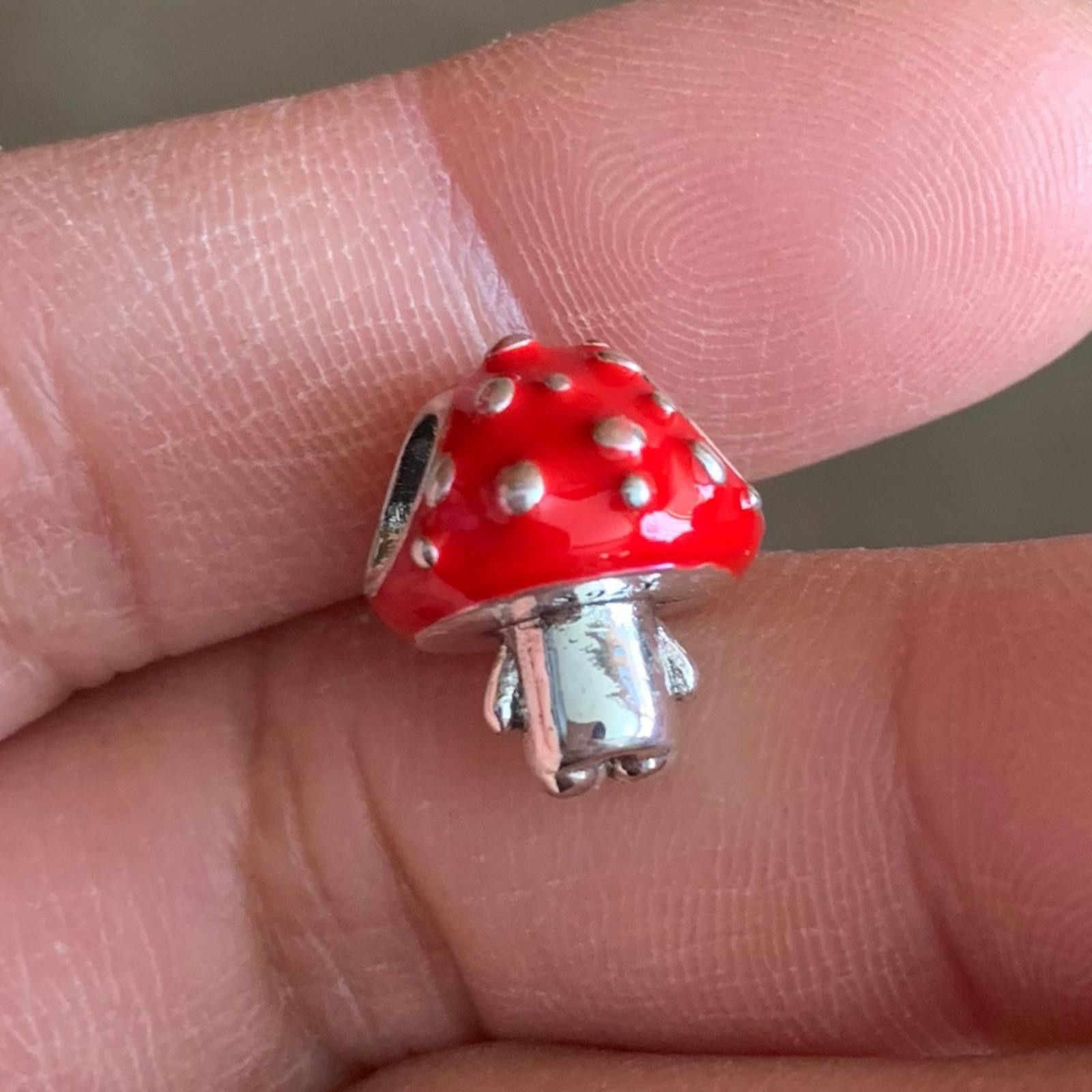 Other NWOT Mushroom Bead Charm Sterling Silver 925 Size ONE SIZE - 5 Thumbnail