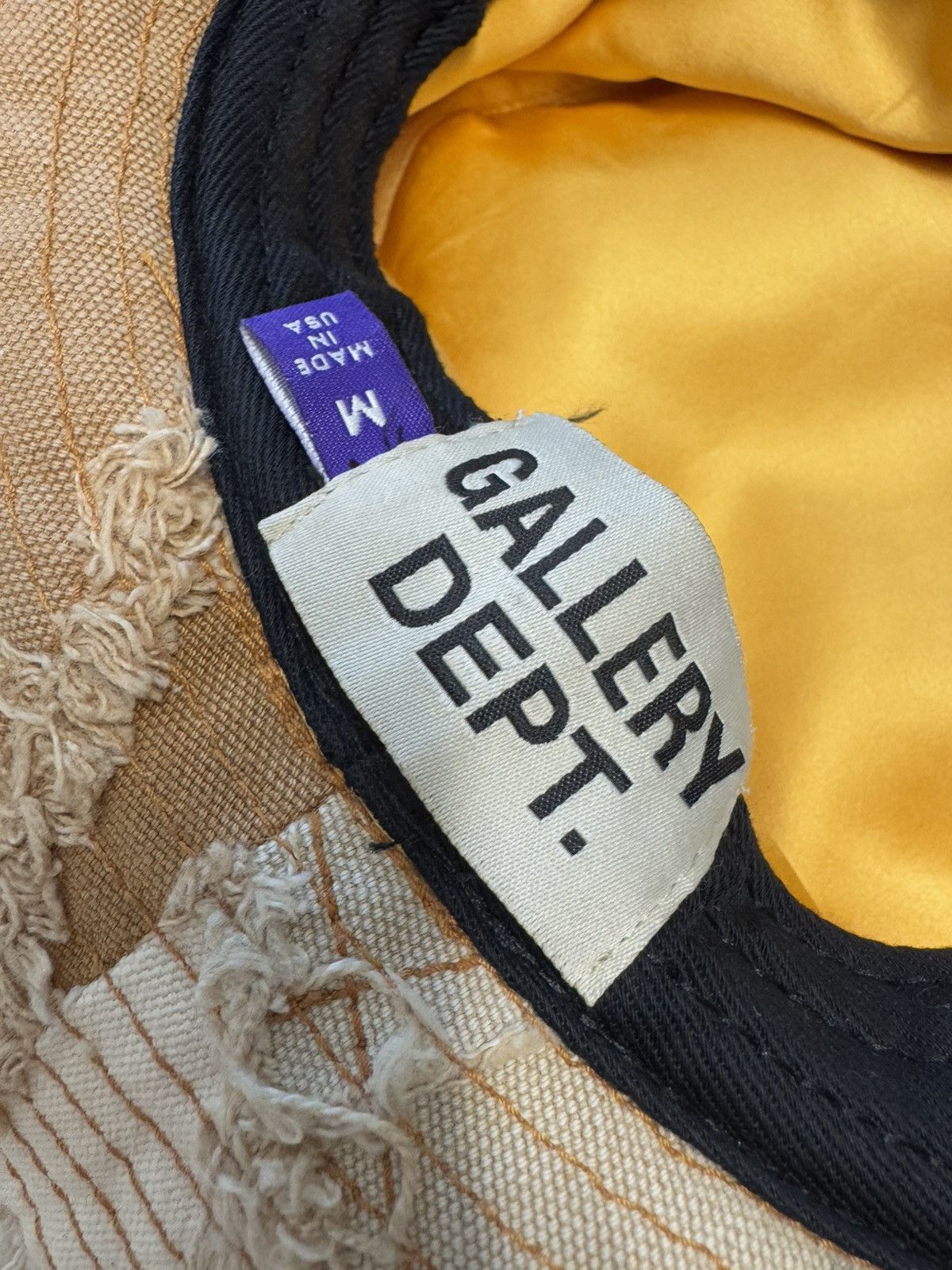 Gallery Dept. Gallery Dept Recycled Rodman Bucket Hat Size ONE SIZE - 5 Thumbnail