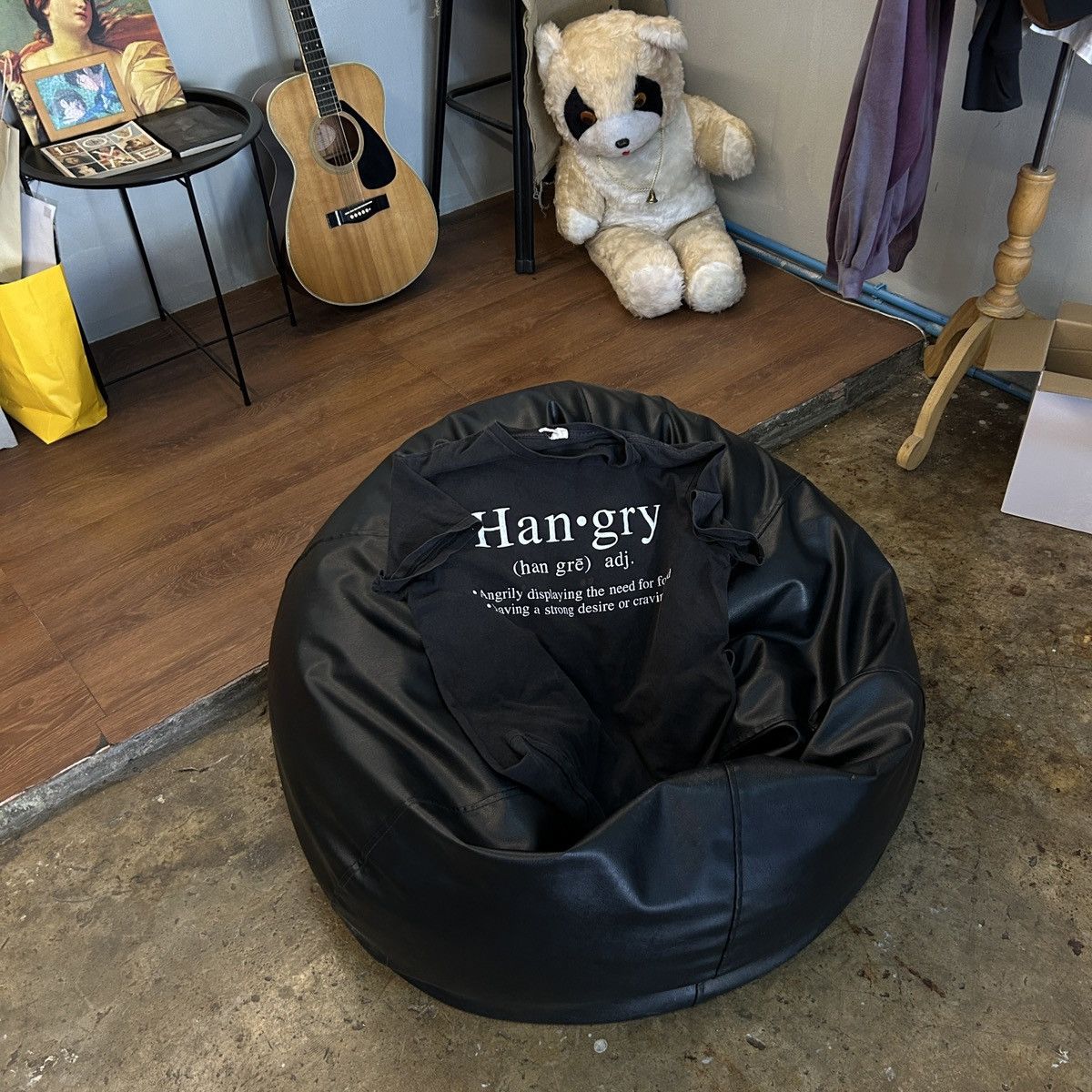 Vintage 1990s Hangry T-Shirt Size US M / EU 48-50 / 2 - 4 Thumbnail