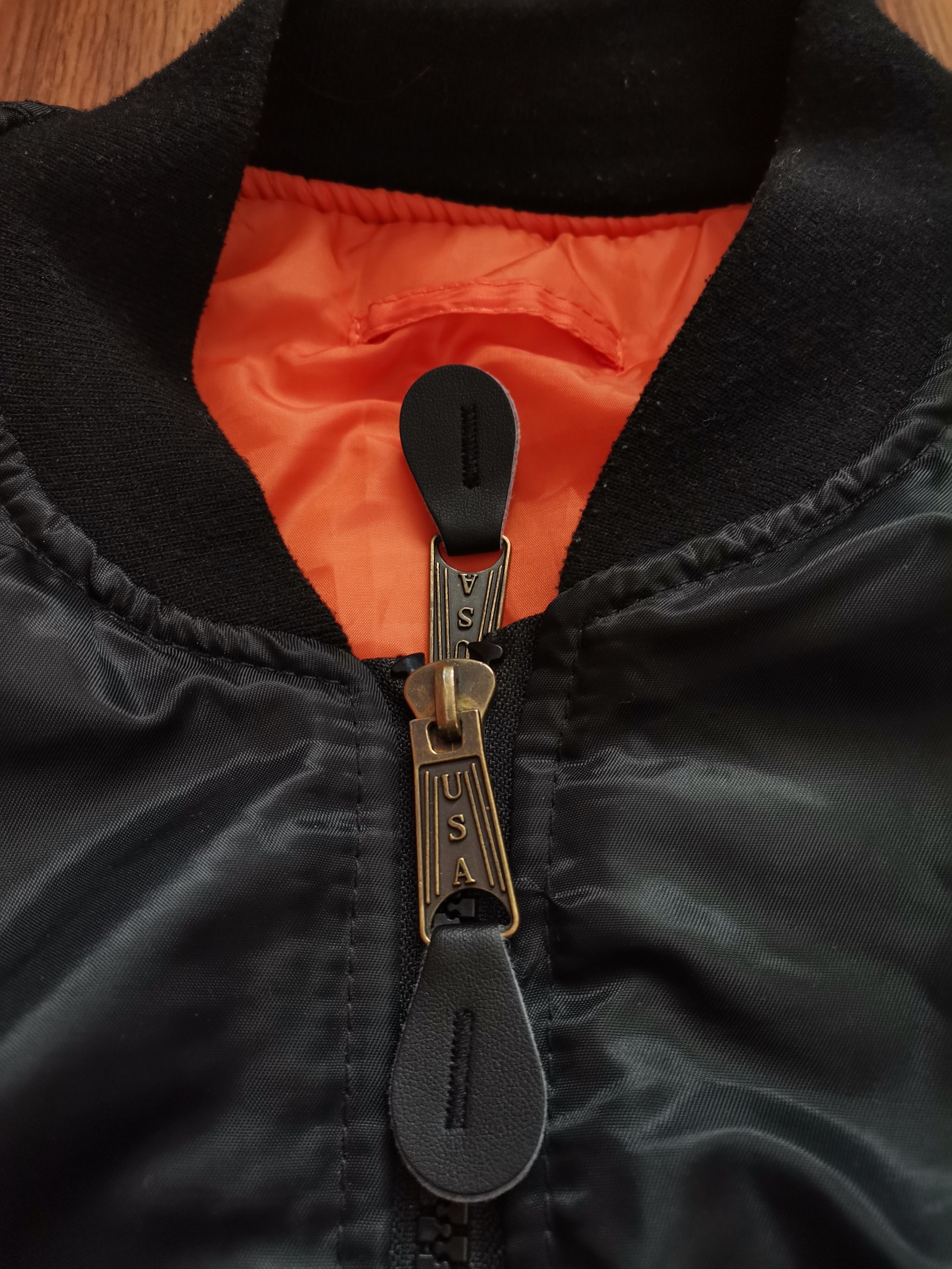 MIL-TEC Vintage Mil-Tec MA1 Reversible Bomber Jacket Size US M / EU 48-50 / 2 - 2 Thumbnail