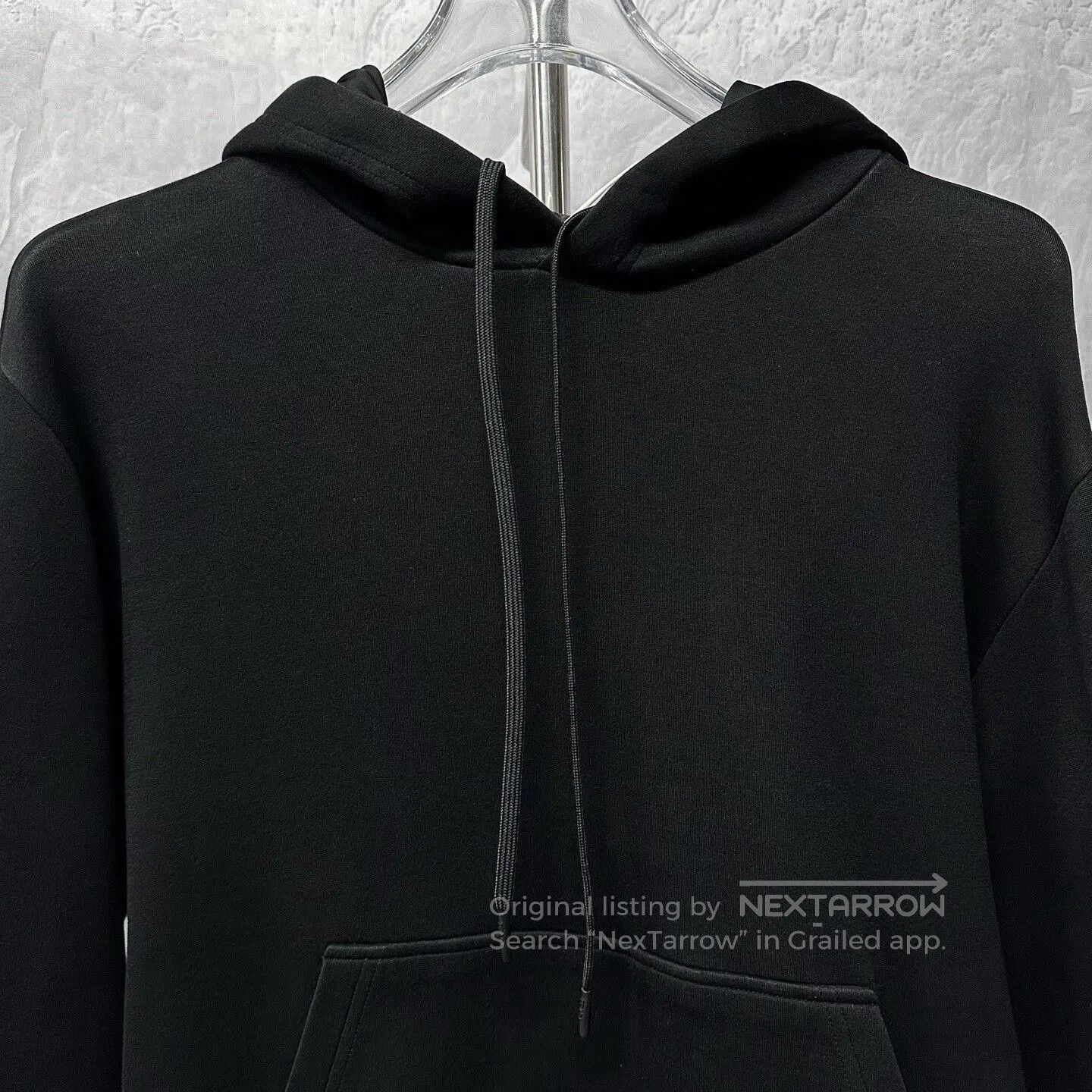 Prada prada black hooded sweatshirt with triangle logo. Size XS / US 0-2 / IT 36-38 - 2 Thumbnail