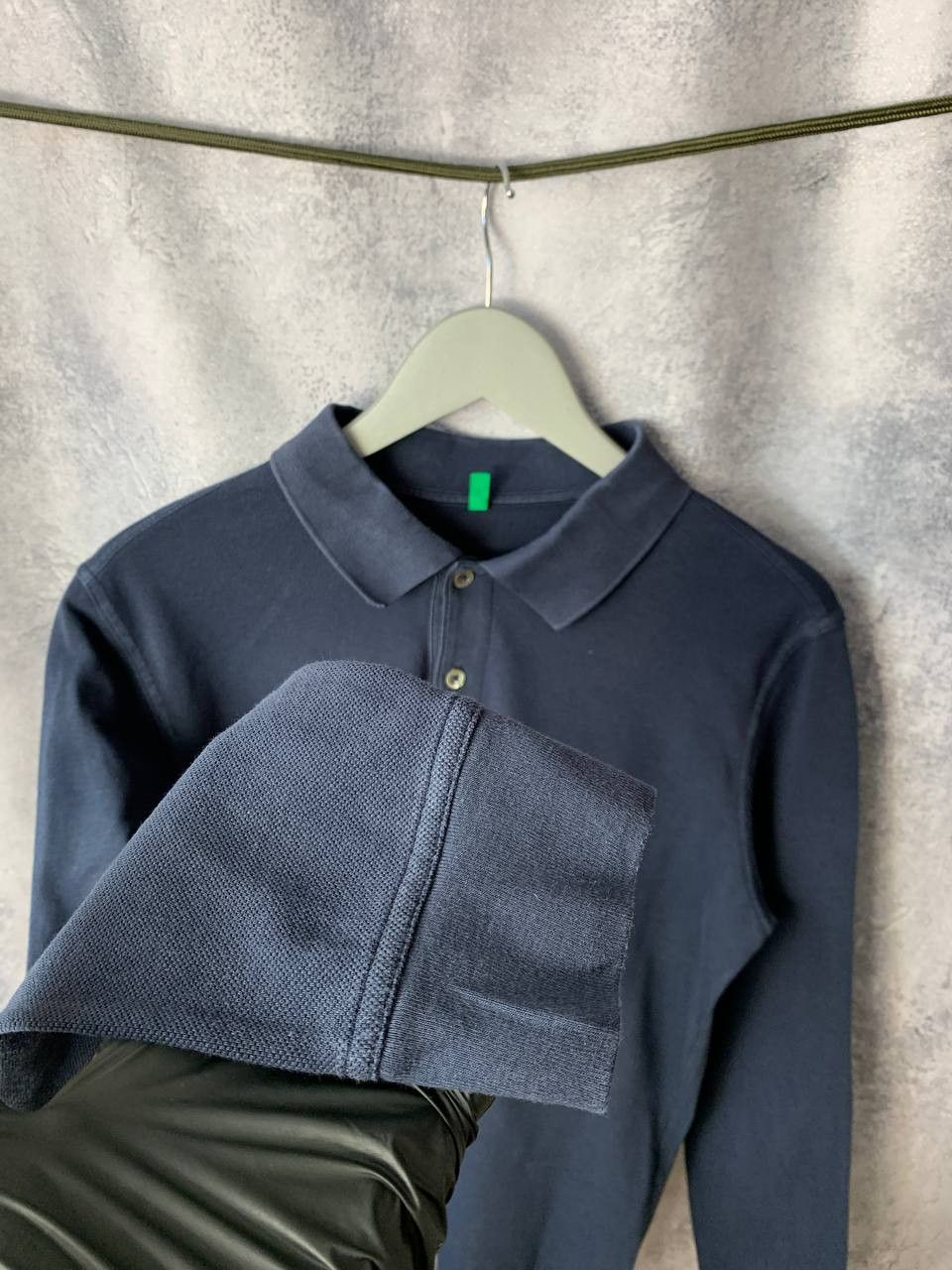 Benetton × United Colors Of Benetton United Colors Of Benneton Polo Long Sleeve Jumper Sweater Size US L / EU 52-54 / 3 - 8 Thumbnail