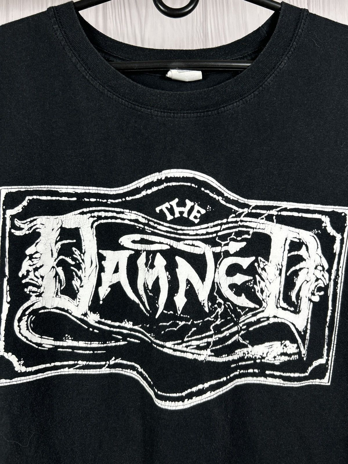 Band Tees Vintage The Damned Chiswick Singles Punk Rock Band Tee Sz L Size US L / EU 52-54 / 3 - 5 Thumbnail