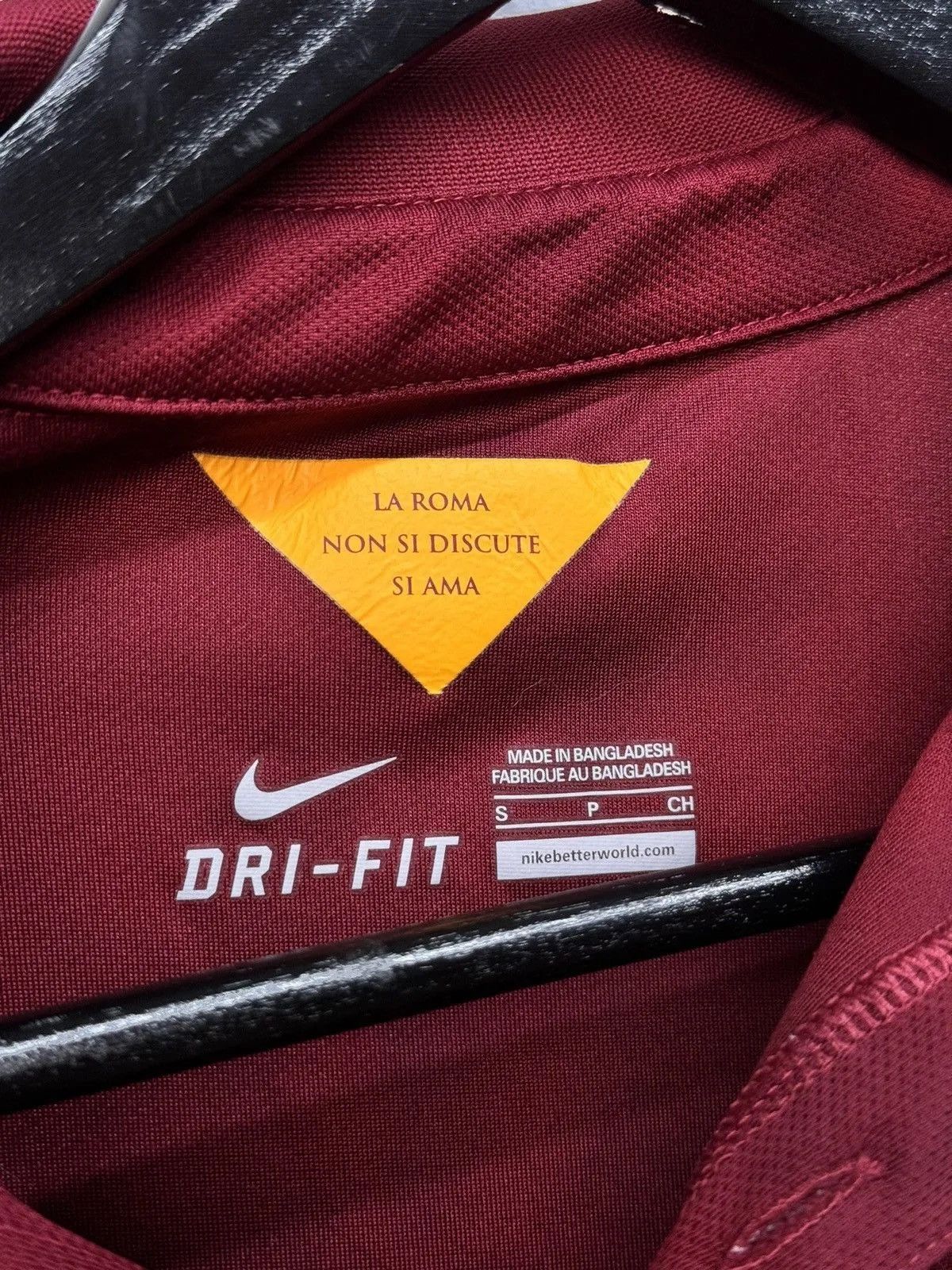 Nike × Vintage AS ROMA 2014/15 HOME FOOTBALL JERSEY NIKE Size US S / EU 44-46 / 1 - 8 Thumbnail