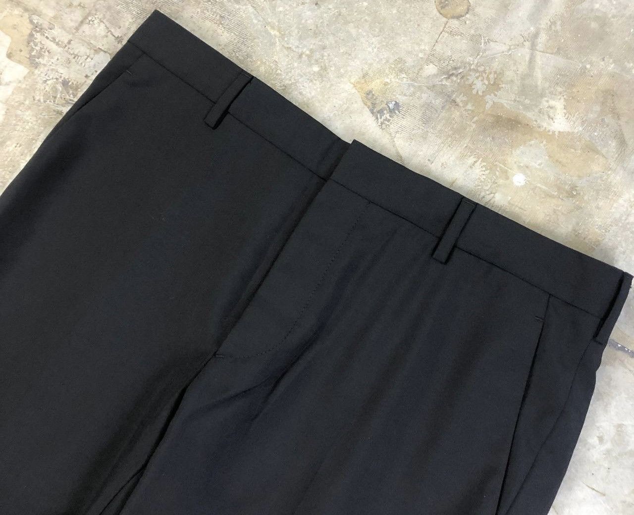 Prada Prada - Wool Logo Pocket Trouser Size US 34 / EU 50 - 2 Thumbnail