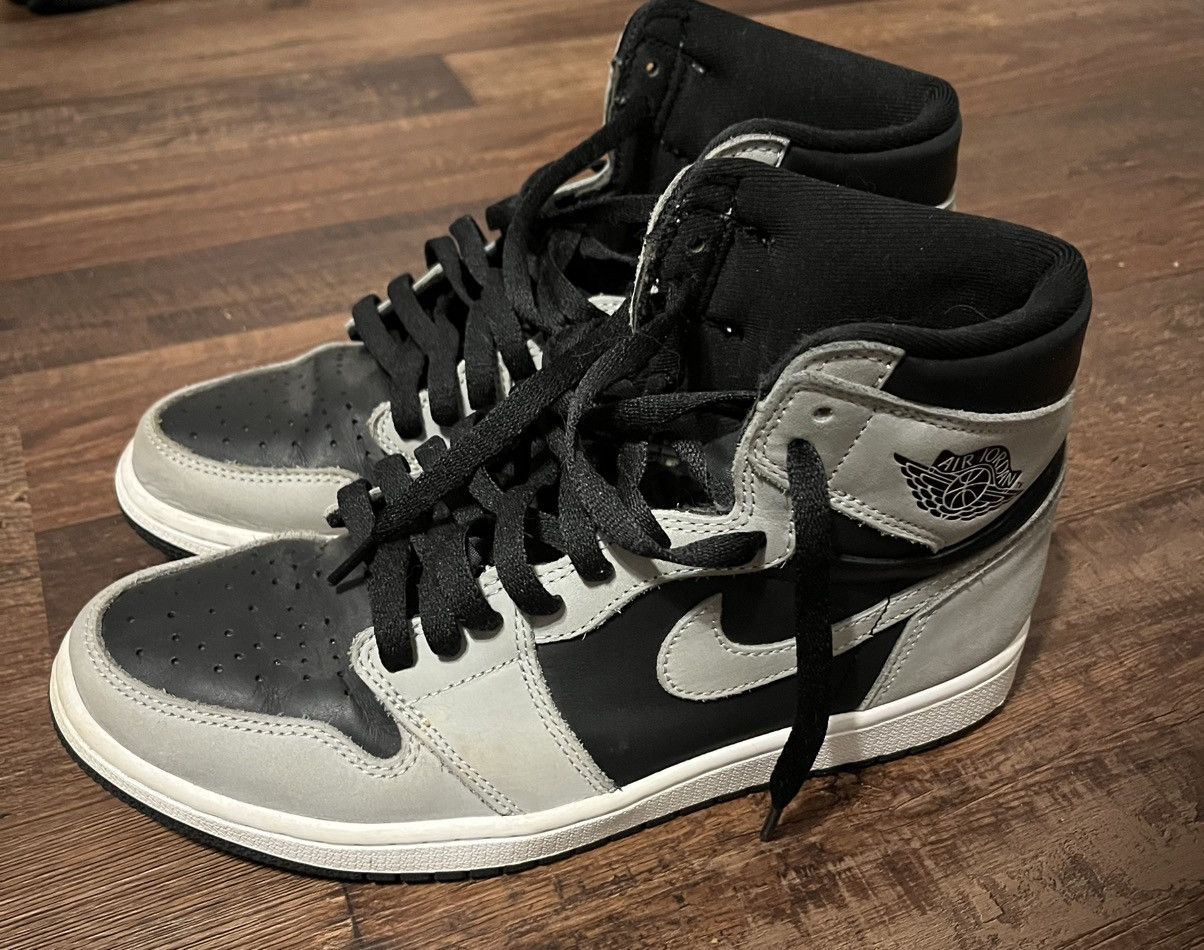 Jordan Brand Jordan 1 Retro Shadow Greys Size US 9 / EU 42 - 1 Thumbnail