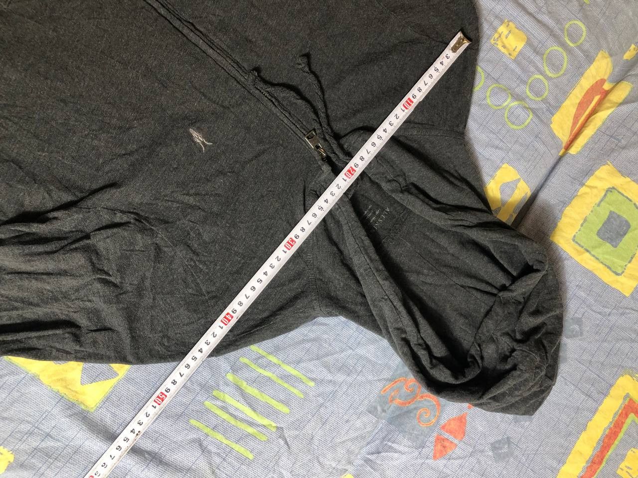 Allsaints Vintage Y2K Avant Garde Allsaints zip up Japan hoodie Size US L / EU 52-54 / 3 - 9 Thumbnail