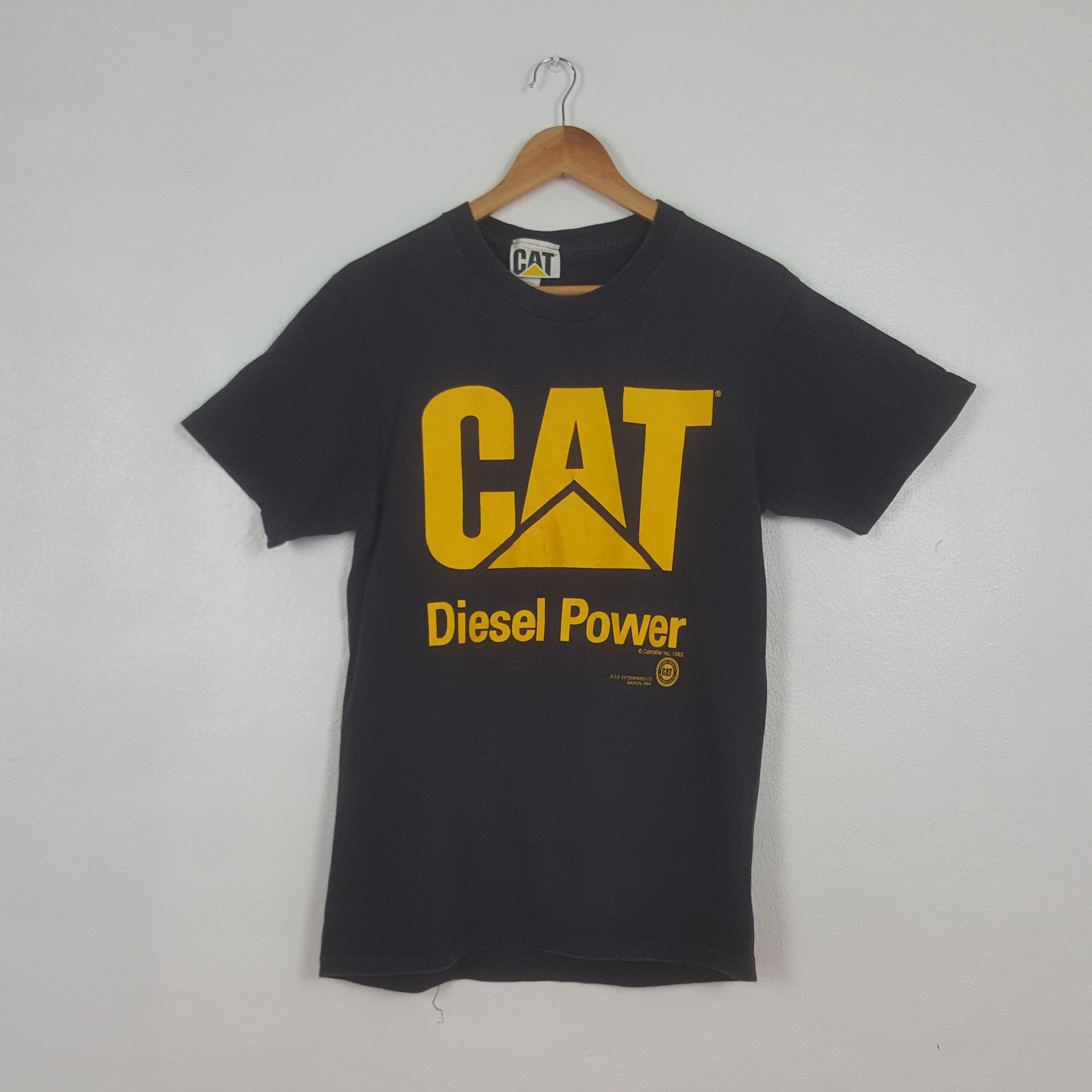 Caterpillar Vintage Caterpillar 1993 American Work Tshirt C312N66 Size US S / EU 44-46 / 1 - 1 Thumbnail