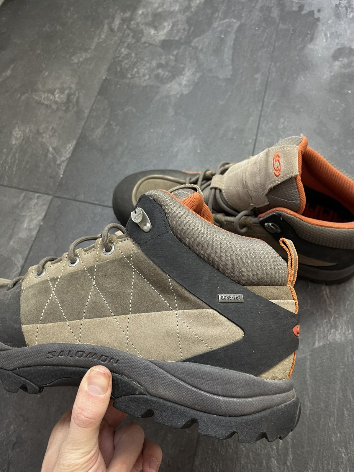 Salomon × Vintage Rare Vintage Salomon Goretex Shoes Boots Size US 12 / IT 42 - 12 Thumbnail