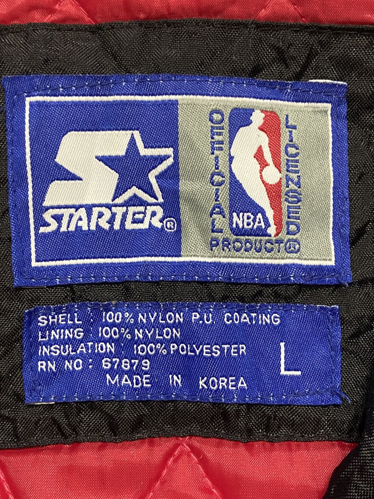 NBA × Starter Vintage 90s Starter Chicago Bulls Anorak Jacket Size US L / EU 52-54 / 3 - 9 Thumbnail