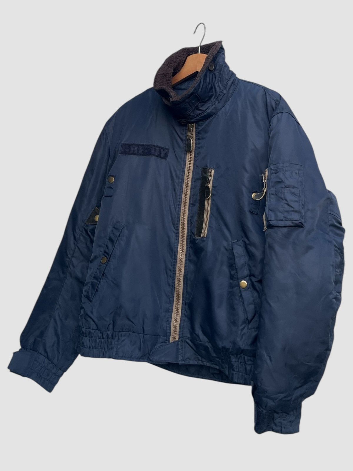 Kadoya Vintage Greedy Motorcycle Rider Bomber Jacket Size US S / EU 44-46 / 1 - 6 Thumbnail