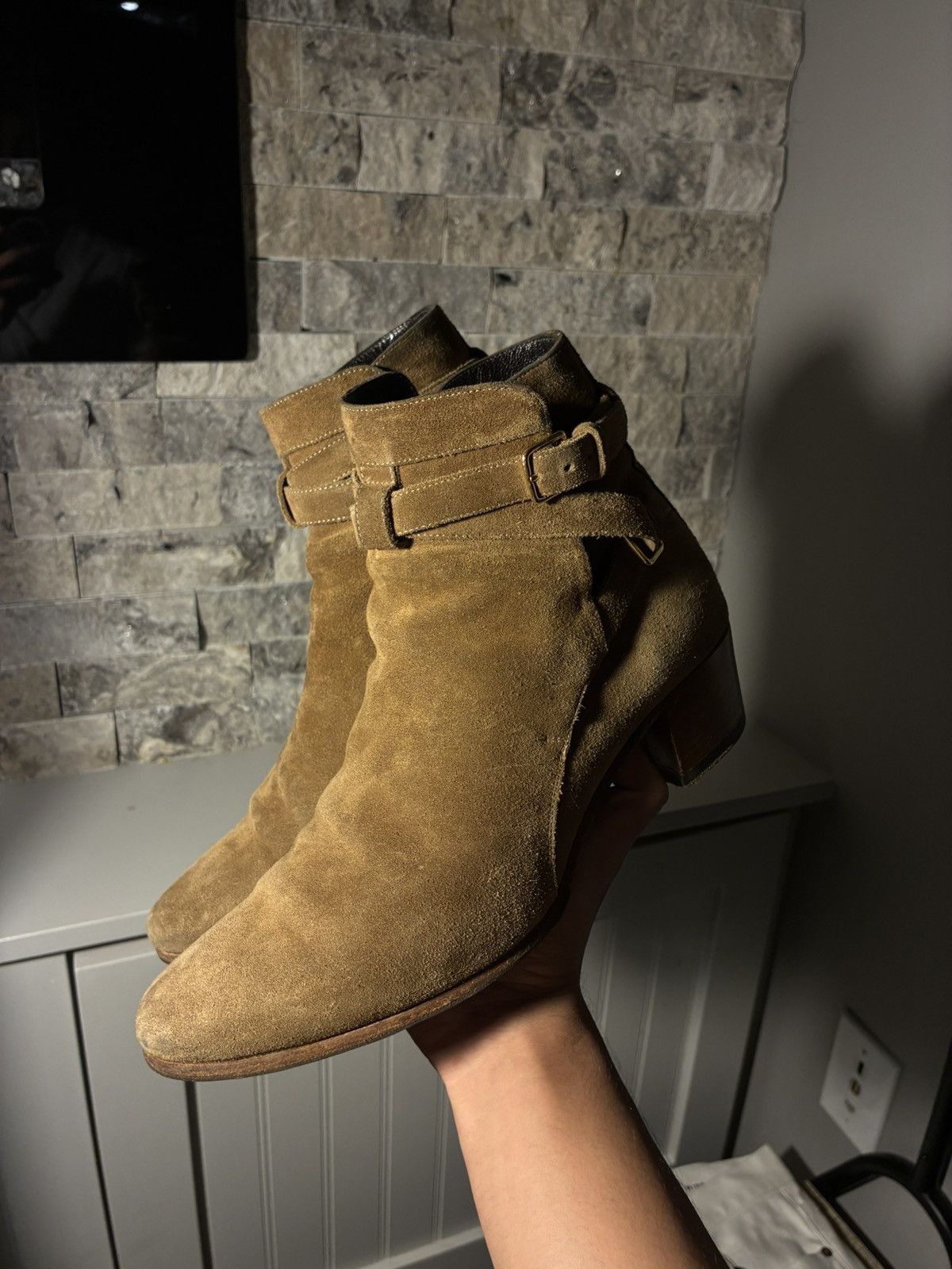 Saint Laurent Paris Saint Laurent Boots Size US 6.5 / EU 39-40 - 1 Thumbnail