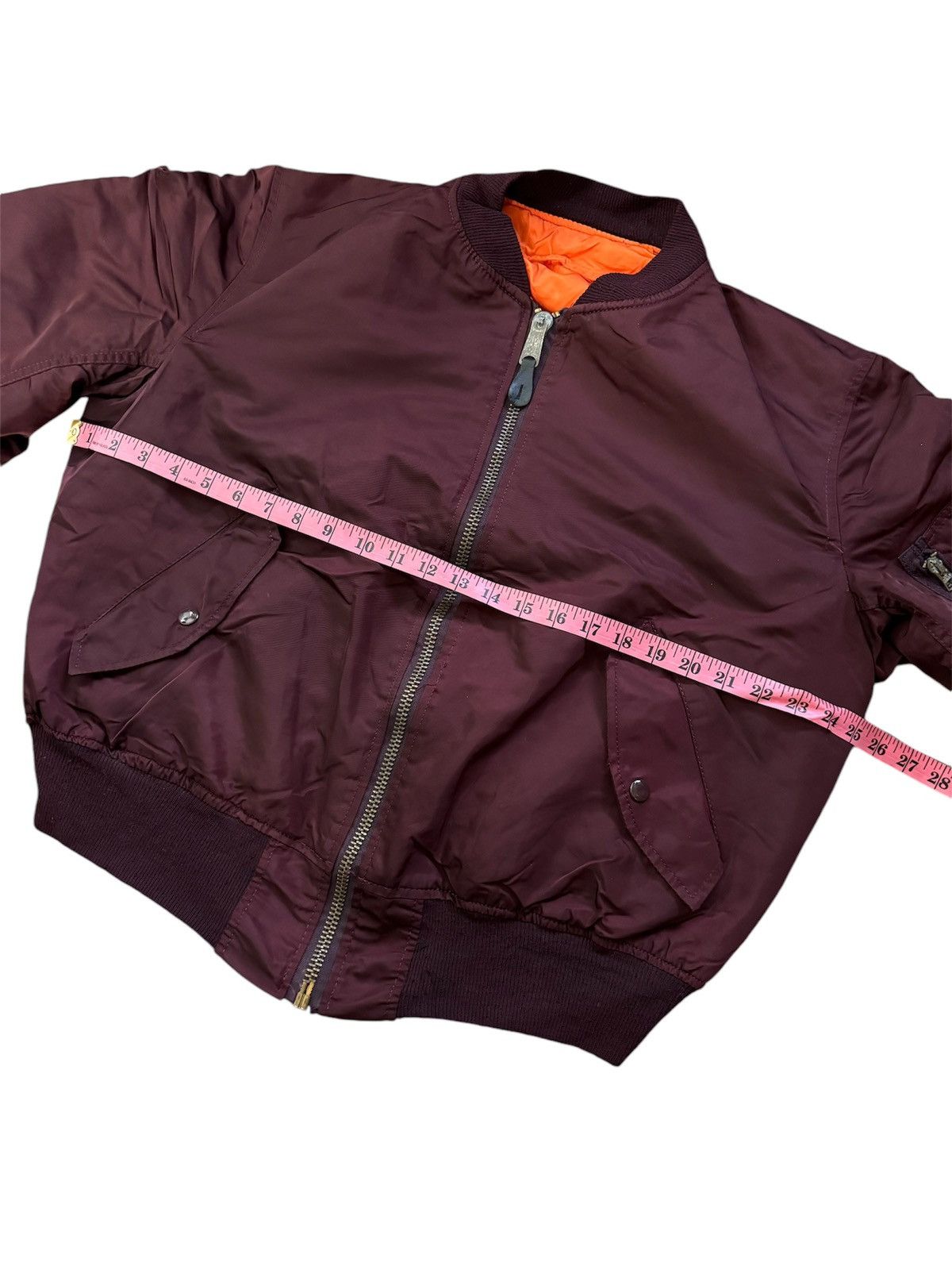 Alpha Industries VINTAGE ALPHA INDUSTRIES USAF MILITARY STYLE BOMBER JACKET Size US L / EU 52-54 / 3 - 11 Thumbnail