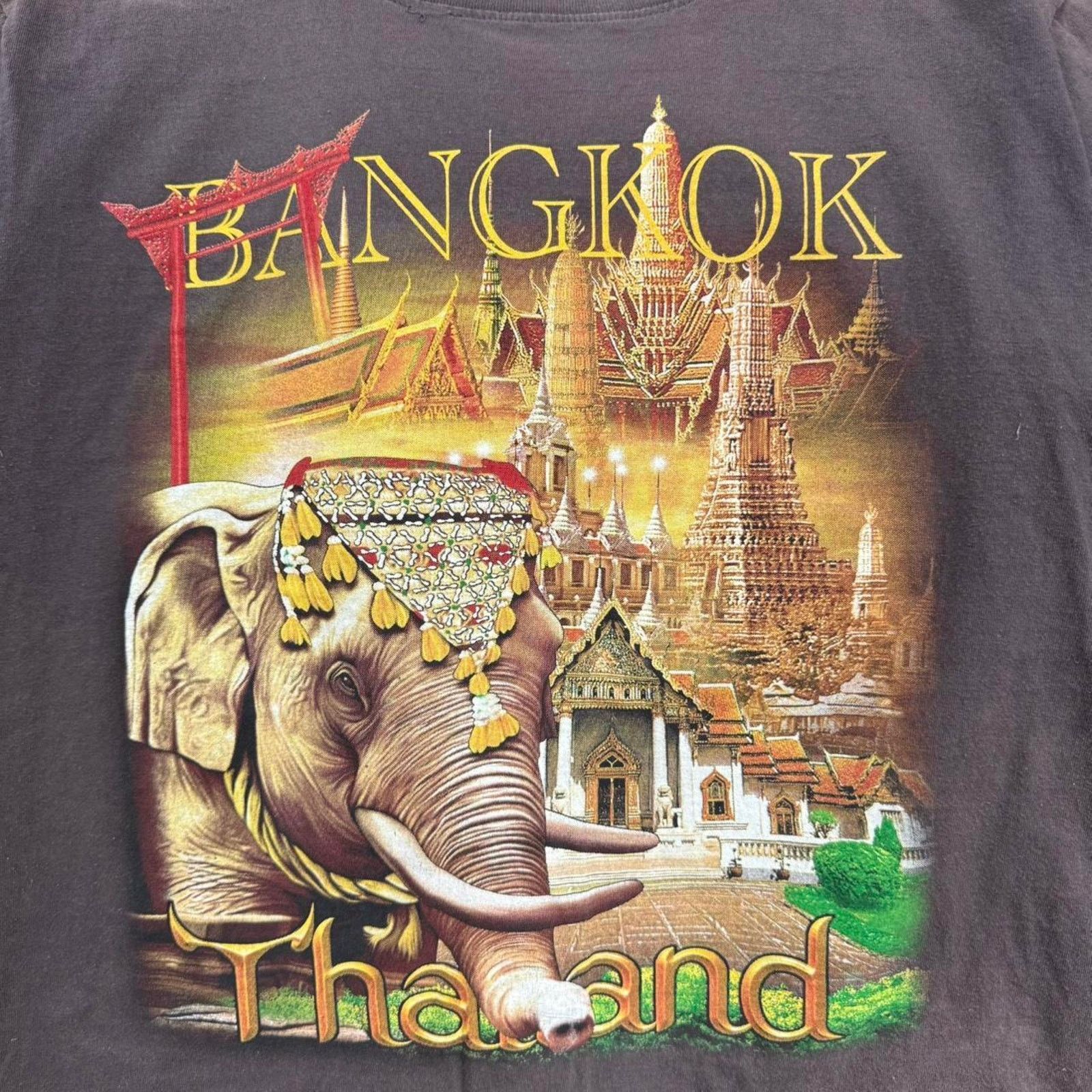 Other Vintage Bangkok Thailand Elephant Shirt With Cool Graphic Size US L / EU 52-54 / 3 - 3 Thumbnail