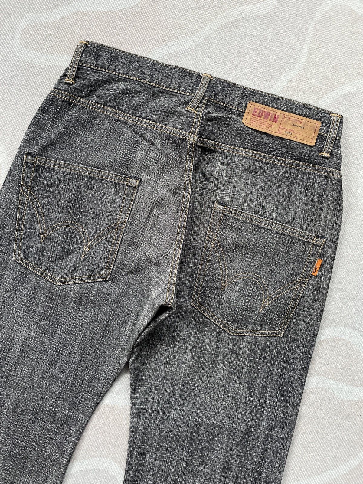 Edwin Edwin 505dx Loose Flare Jeans Size US 32 / EU 48 - 8 Thumbnail