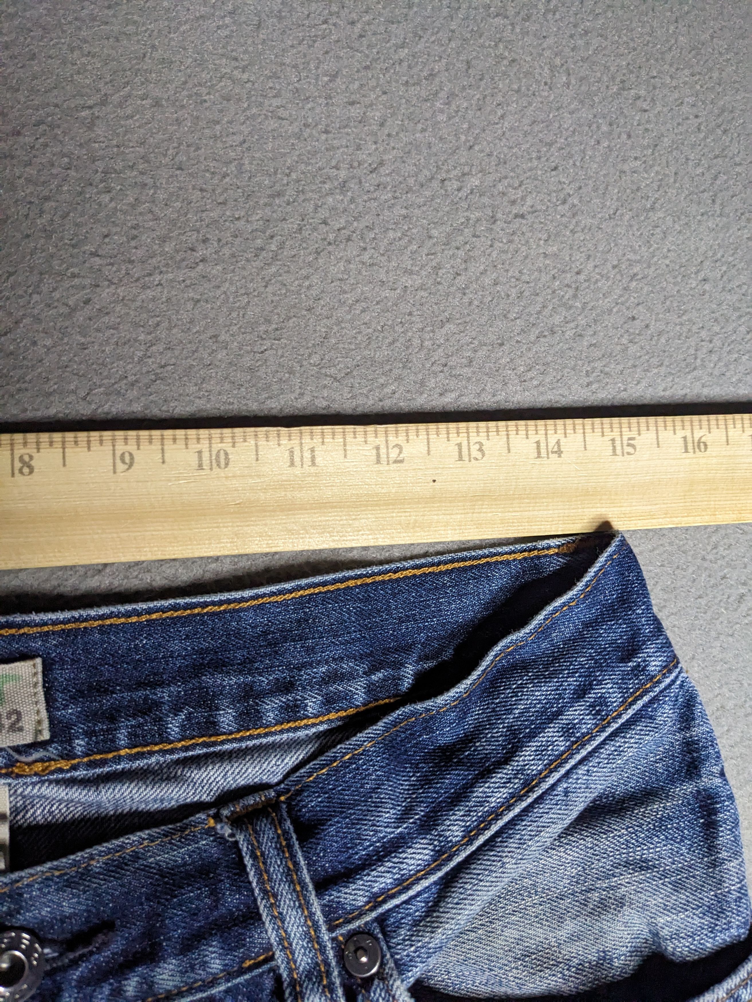 Gap VINTAGE Gap 1969 Jeans 30x28 Straight Wide Denim Size US 30 / EU 46 - 15 Thumbnail