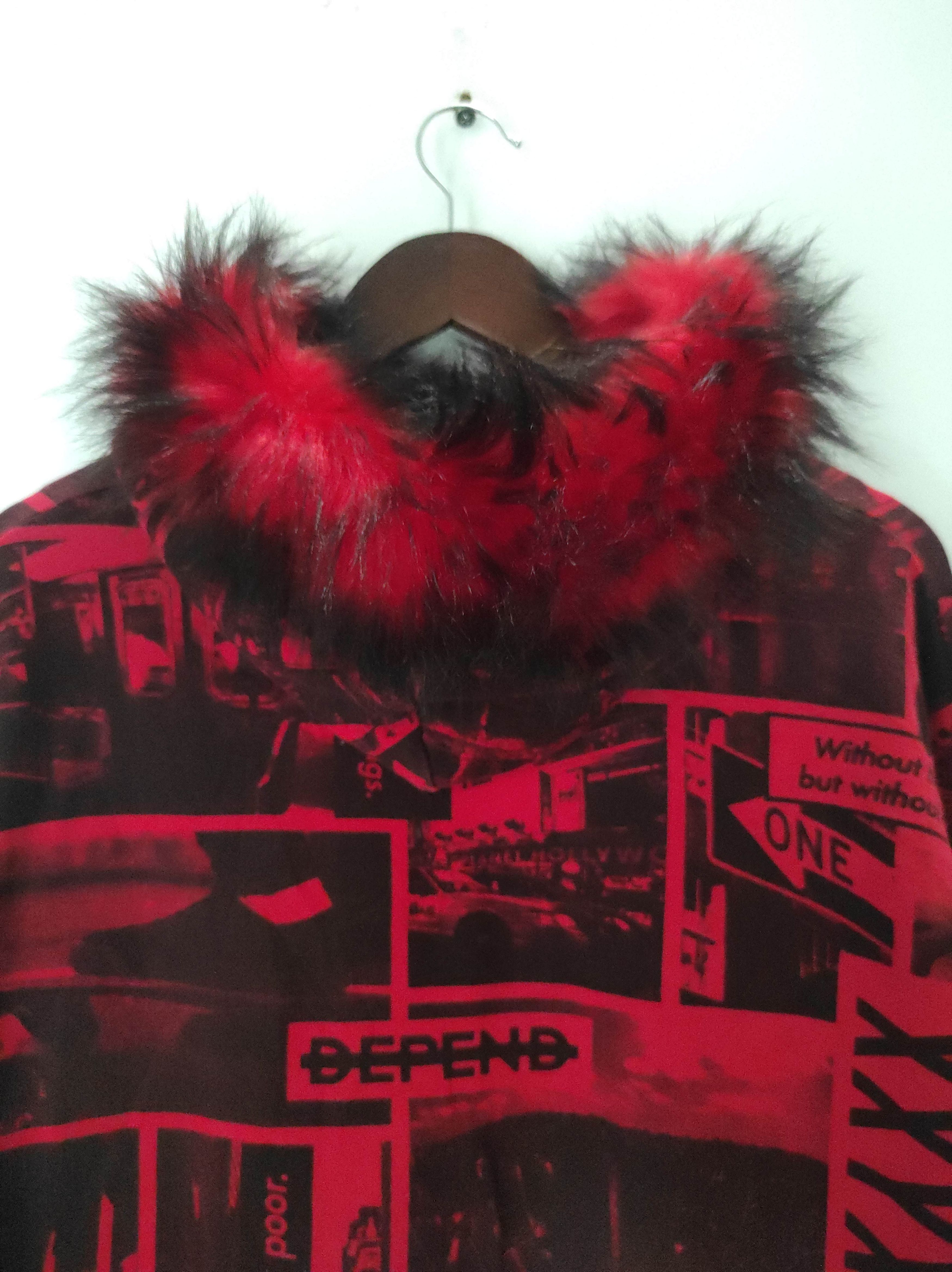 If Six Was Nine ILL'S Full print Fur Hoodie IfSixWasNine LGB style Size US L / EU 52-54 / 3 - 13 Thumbnail