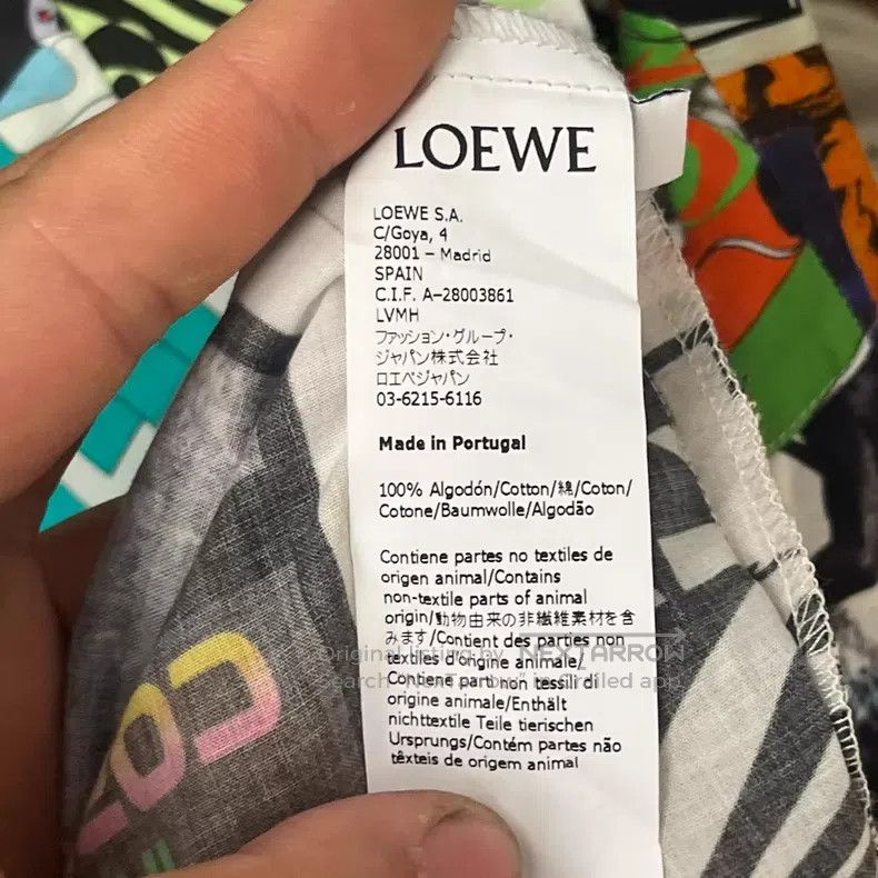 Loewe Loewe Collaboration Short Sleeve Bowling Shirt Size US S / EU 44-46 / 1 - 4 Thumbnail