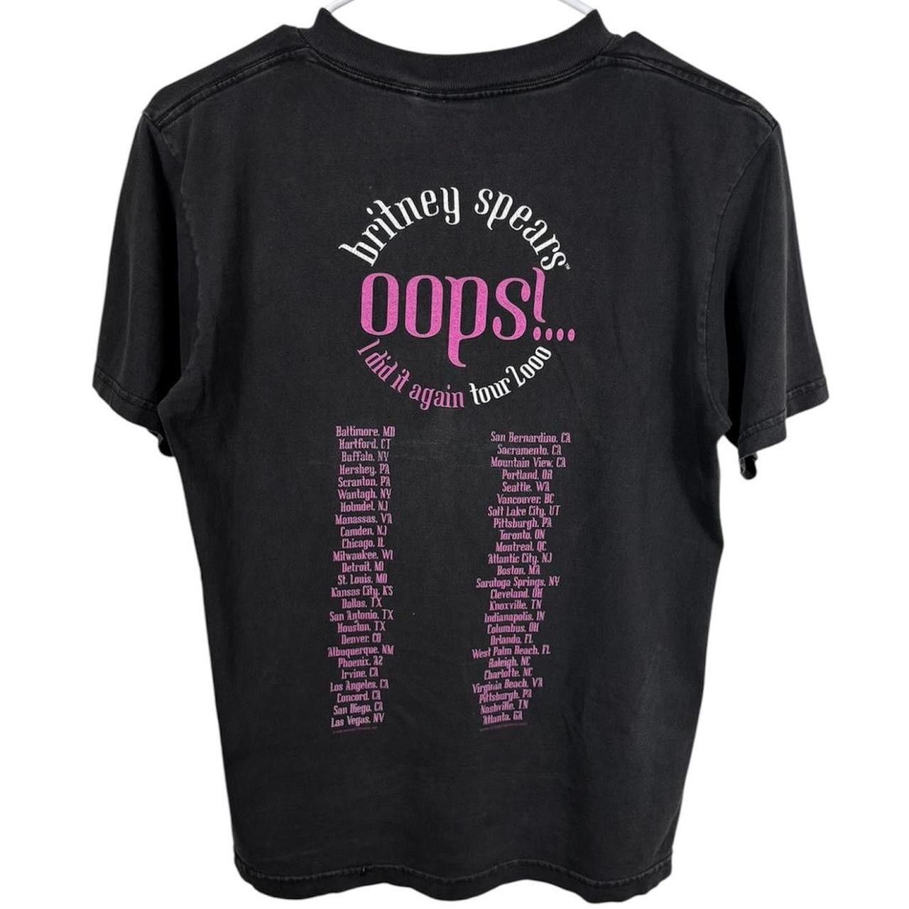 All Sport Vintage Britney Spears Oops! I Did It Again 2000 Tour TShirt Size US S / EU 44-46 / 1 - 2 Thumbnail