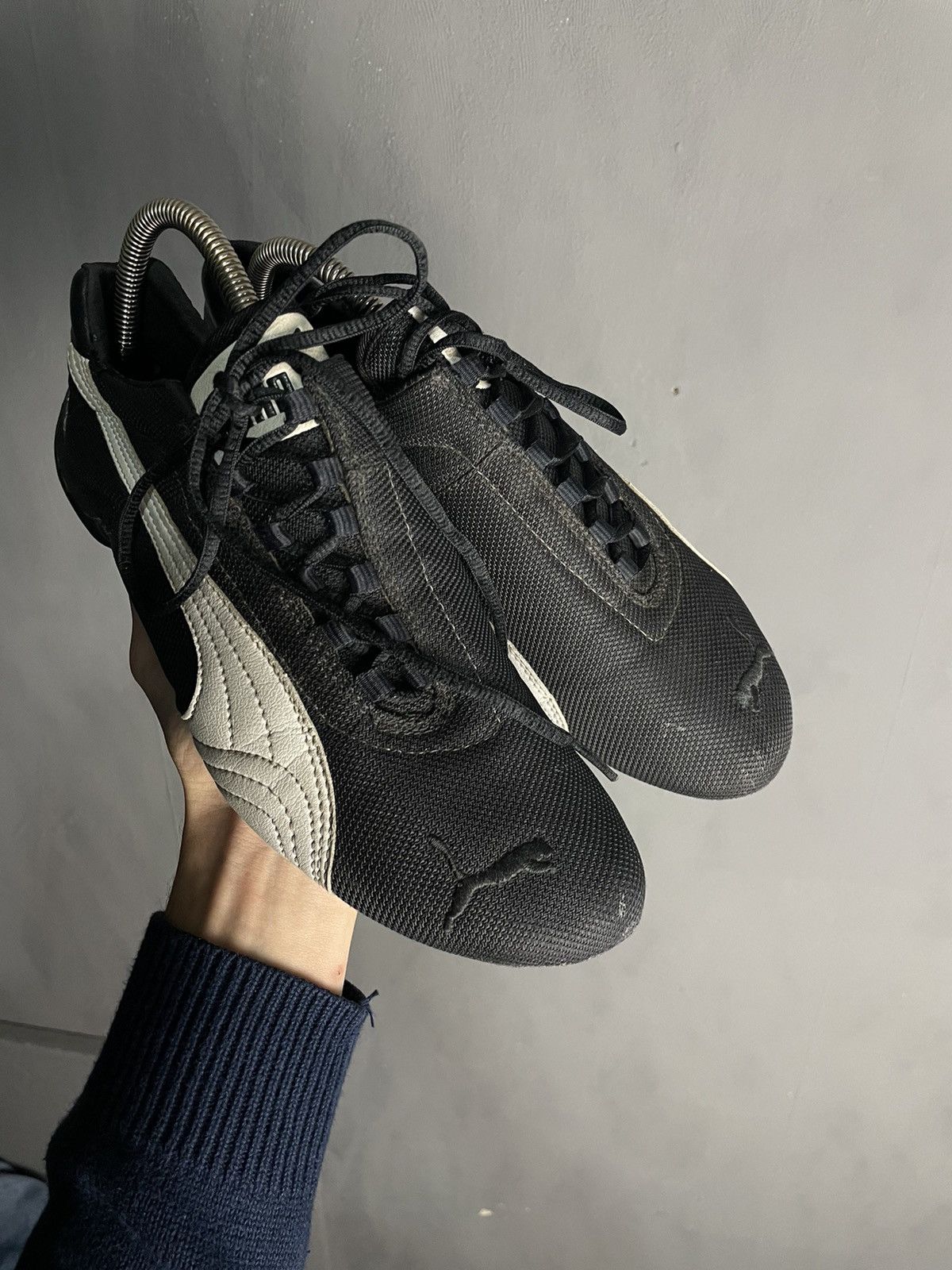 Puma Vintage Puma Speedcat Low Top Black Sneakers Rare Size US 9 / EU 42 - 2 Thumbnail