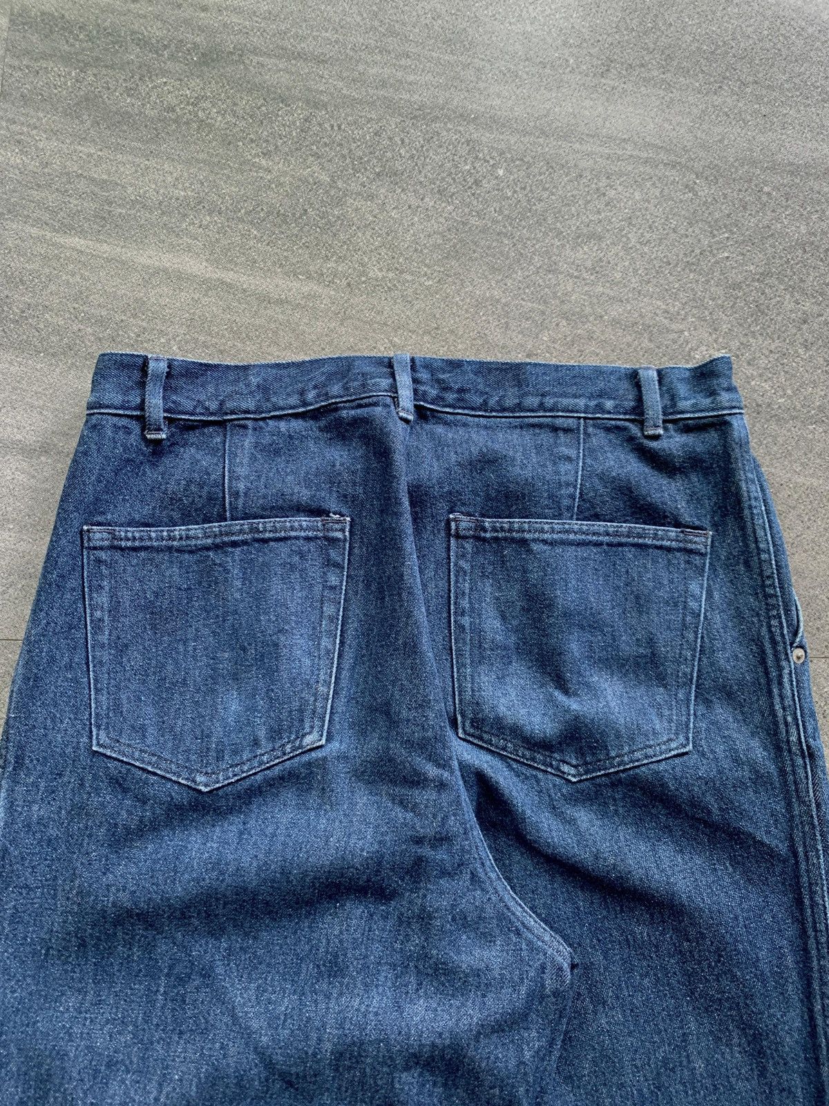 Auralee FREE TAX! Hard Twist Wideleg Denim Jeans Size US 32 / EU 48 - 9 Thumbnail