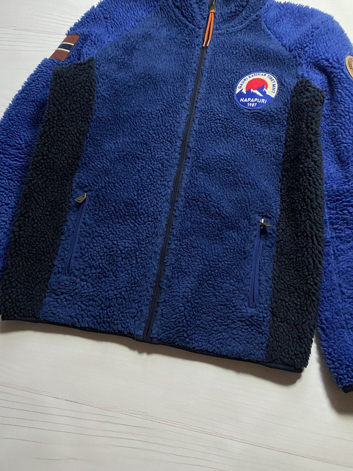 Napapijri Napapijri Yupik hood 1 sherpa fleece jacket Size US M / EU 48-50 / 2 - 10 Thumbnail