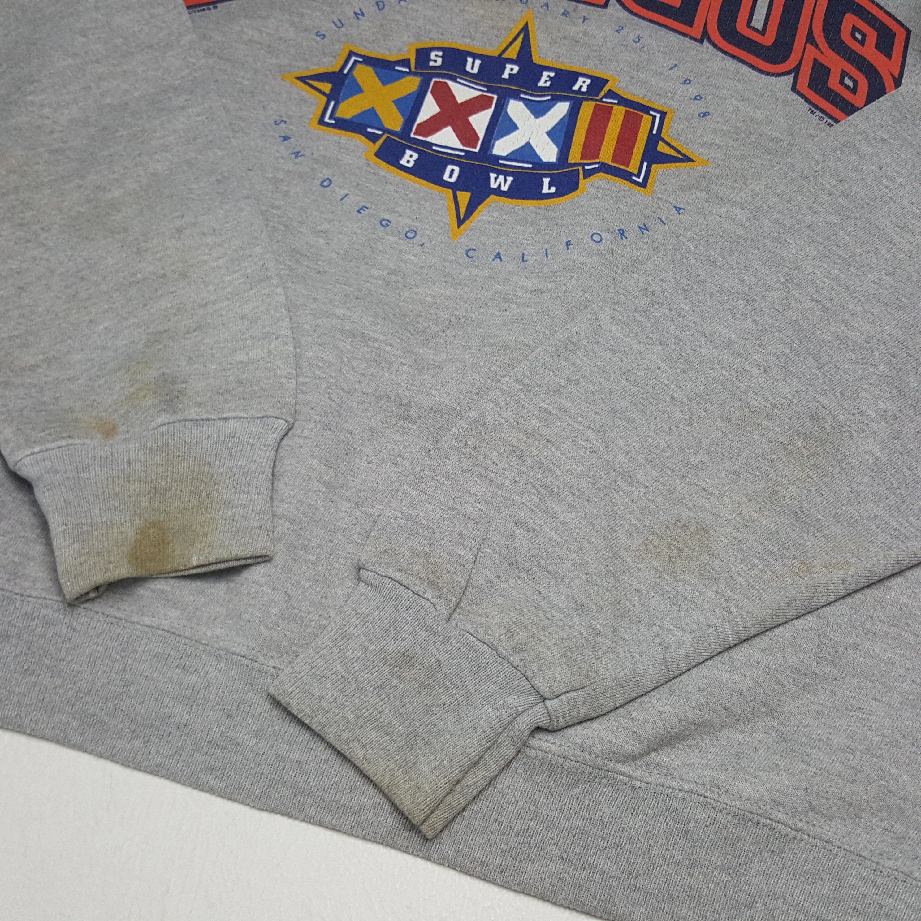 Lee × NFL × Vintage Vintage Broncos American Football Sweatshirt Size US L / EU 52-54 / 3 - 7 Thumbnail