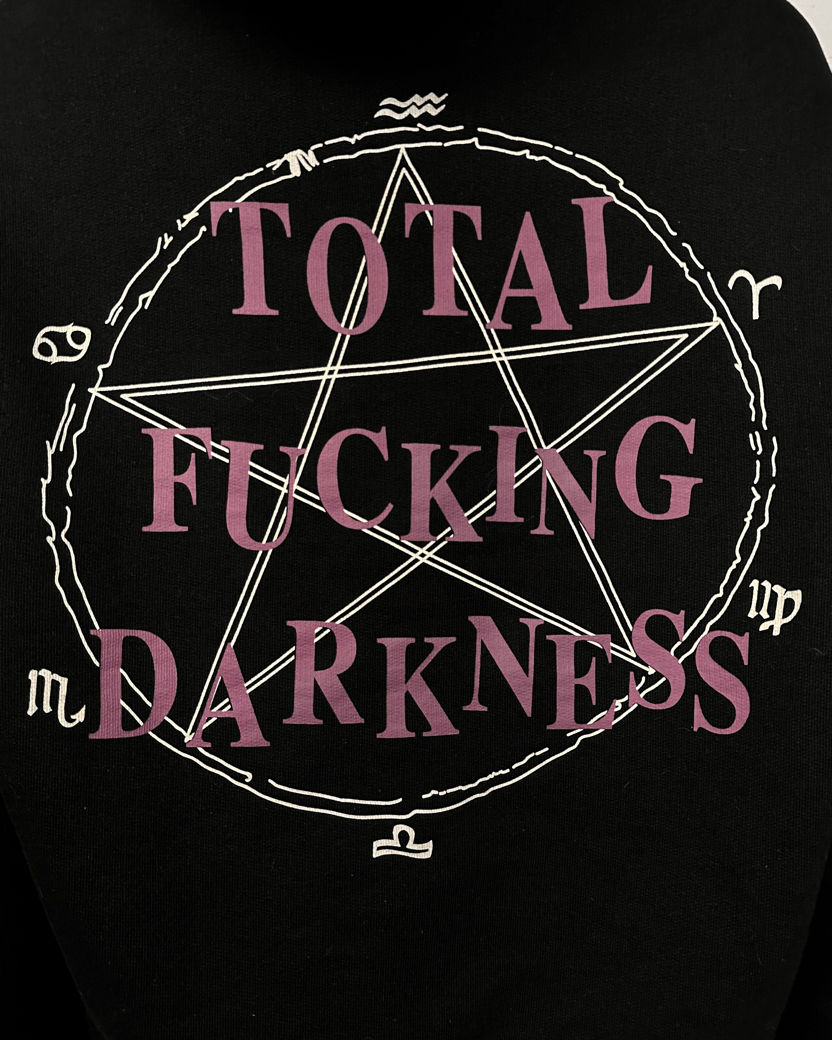 Vetements Vetements Total Fucking Darkness Metal Cropped Hoodie Size US S / EU 44-46 / 1 - 5 Thumbnail
