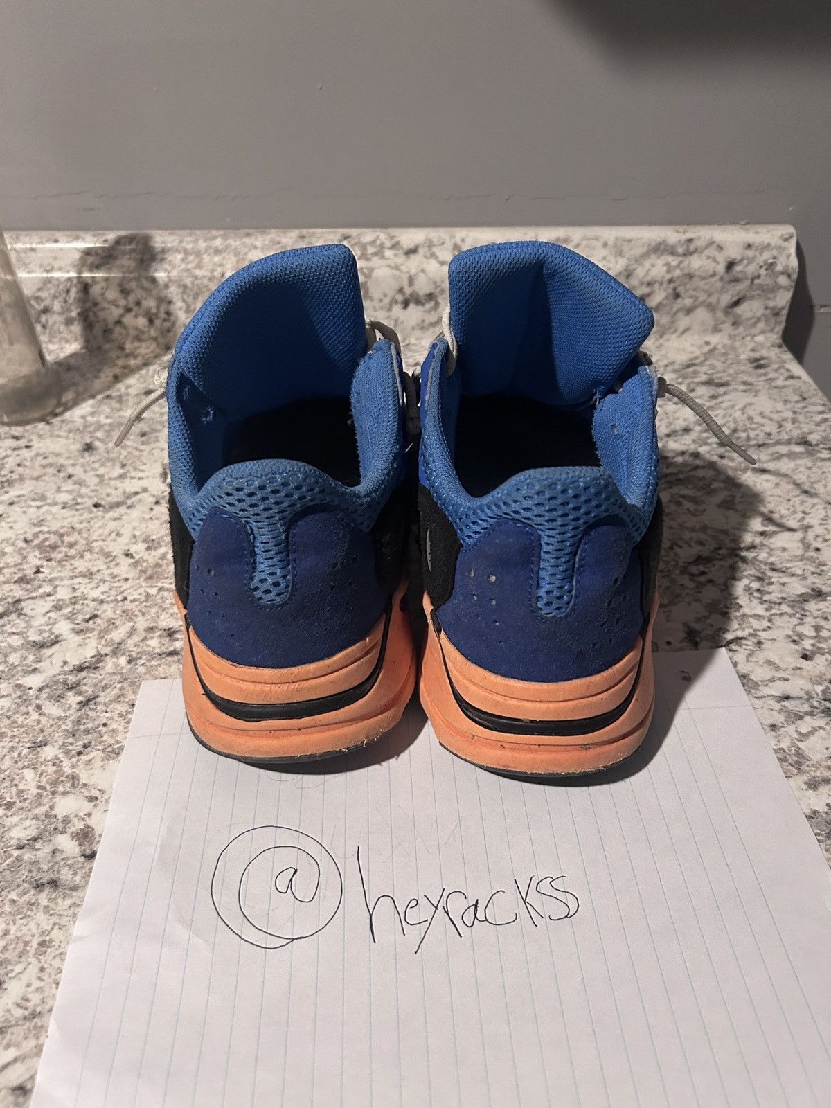 Burberry × Designer × Yeezy 2021 Yeezy Boost 700 'Bright Blue' Size US 9.5 / EU 42-43 - 3 Thumbnail