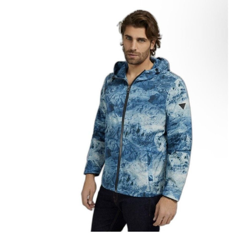 Guess Guess Tech Woven Hooded Jacket. Size XXL. NWT $178 Size US XXL / EU 58 / 5 - 1 Thumbnail