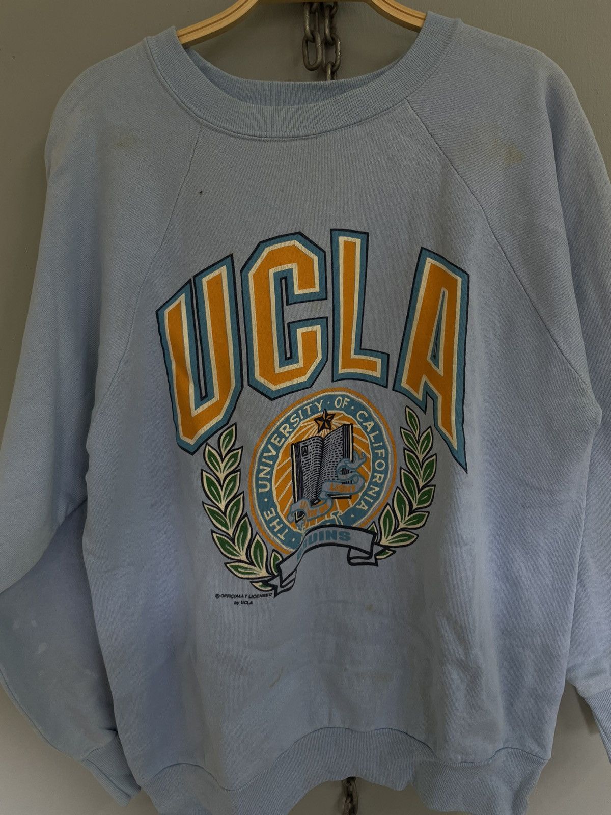 Vintage Vintage 80s UCLA university sweatshirt Size US XL / EU 56 / 4 - 3 Thumbnail