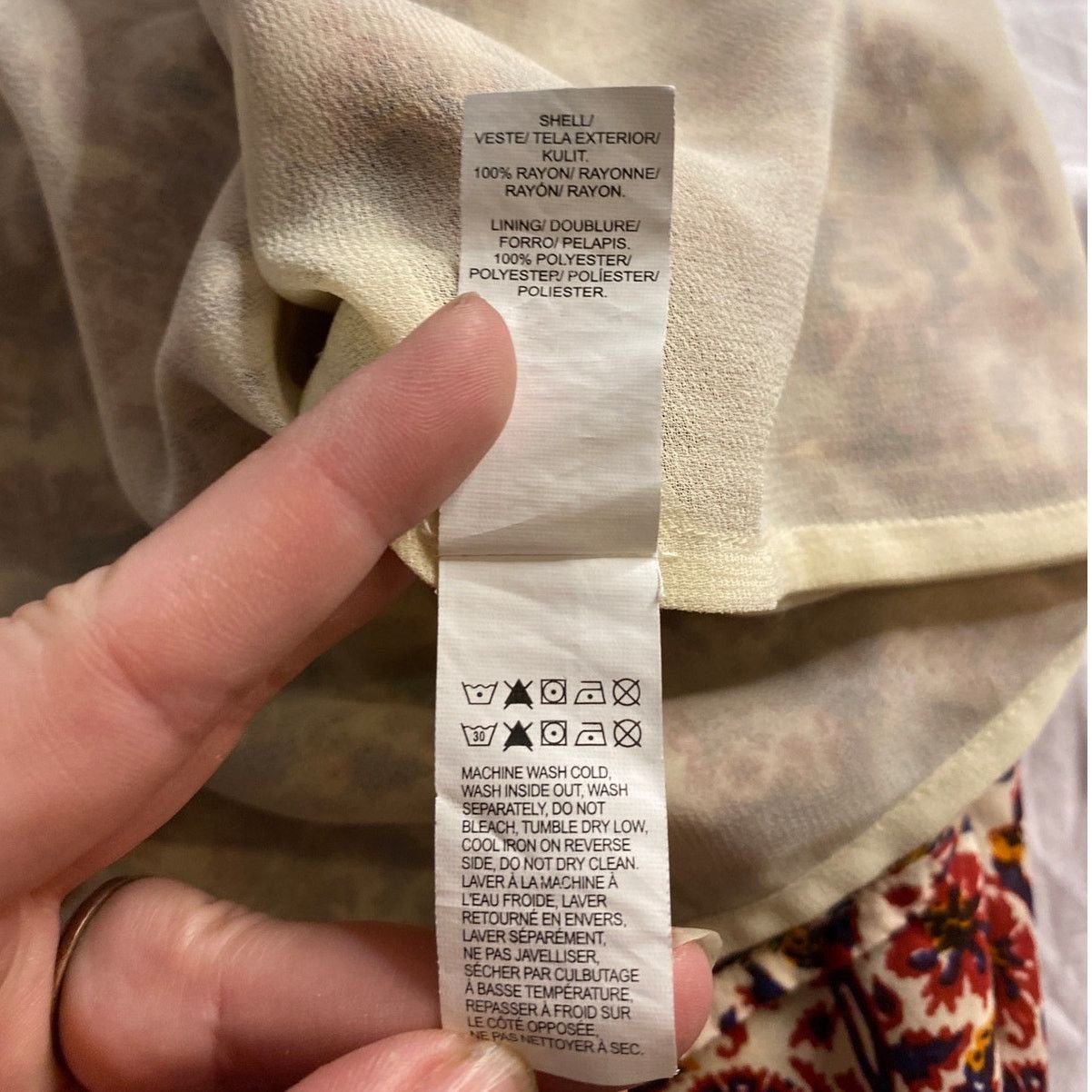 Lucky Brand Boho Festival Floral Sleeveless Mini Dress Lucky Brand M Size M / US 6-8 / IT 42-44 - 5 Thumbnail