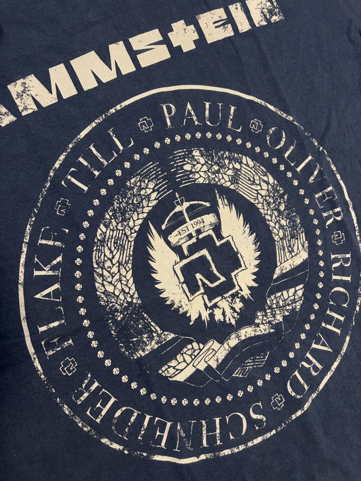 Band Tees RAMMSTEIN T-shirt Size US M / EU 48-50 / 2 - 4 Thumbnail