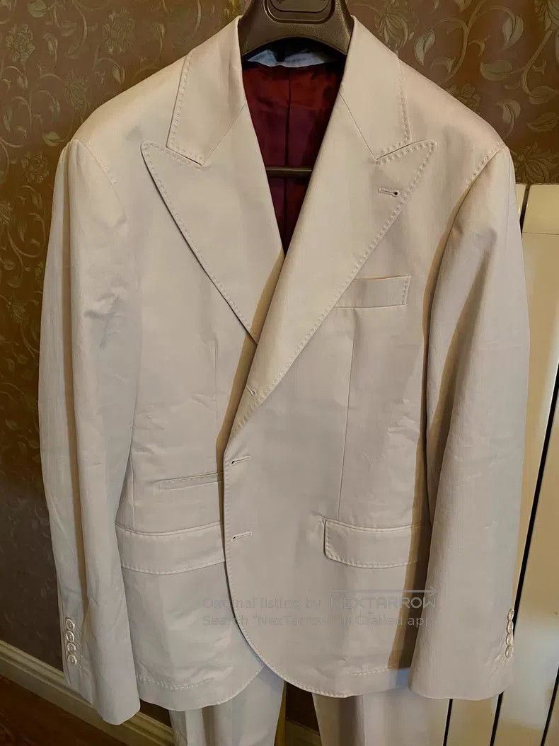 Brunello Cucinelli Brunello Cucinelli Cashmere suit set Size 50L - 2 Thumbnail