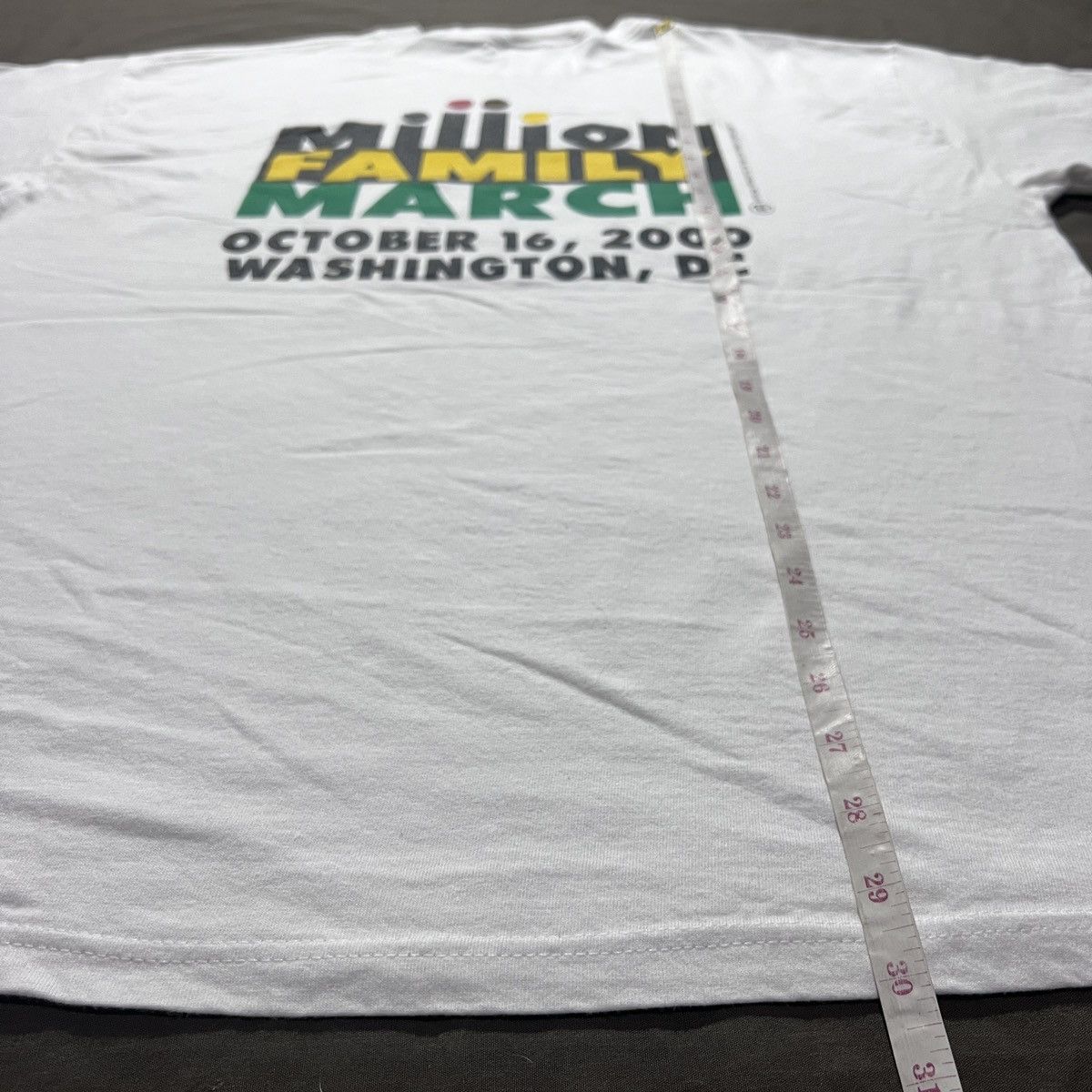 Vintage Million Family March Black History XL graphic streetwear Size US XL / EU 56 / 4 - 9 Thumbnail