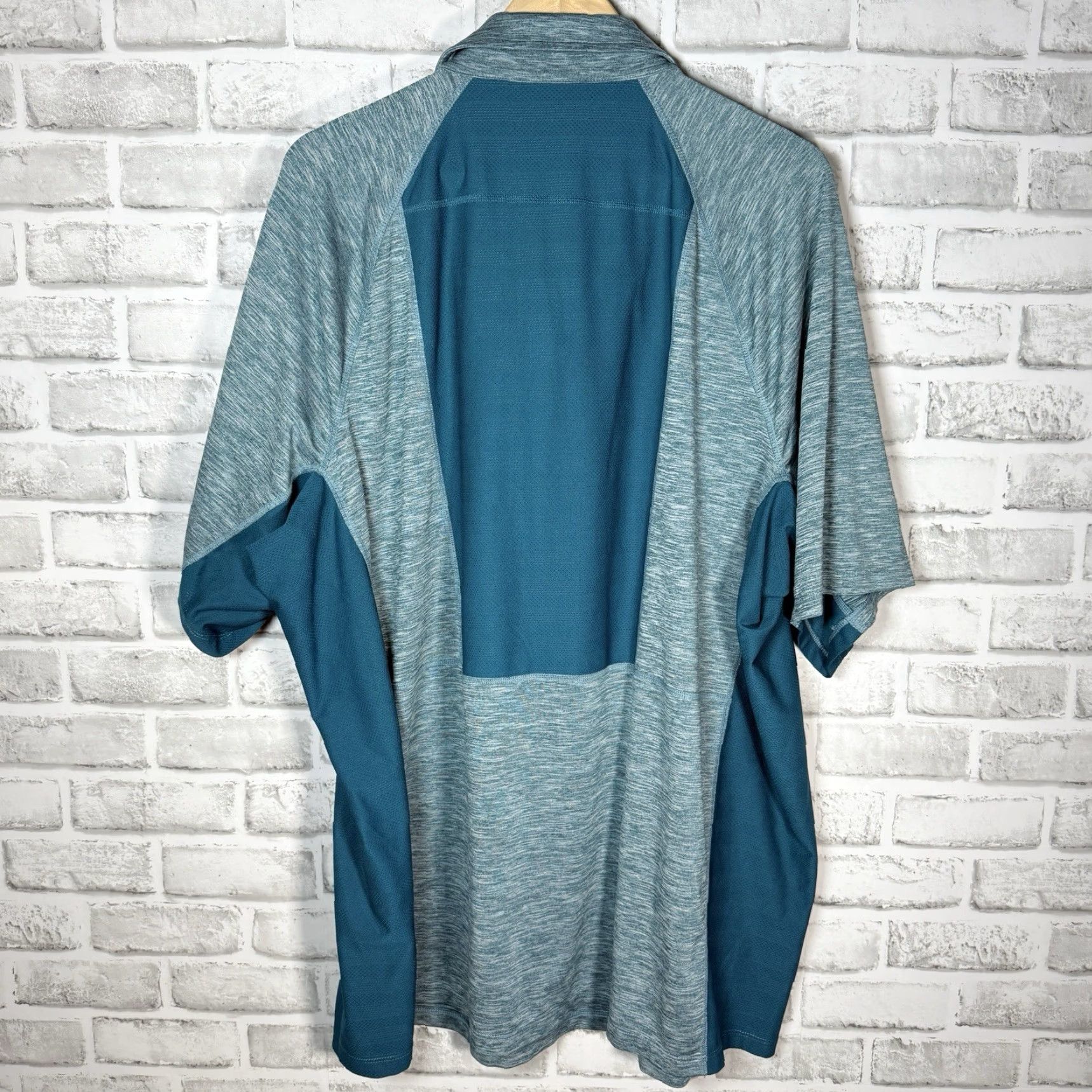 CO Duluth Trading Co Polo Shirt Blue 2XL Mens Polyester Shirt Size US XXL / EU 58 / 5 - 5 Thumbnail