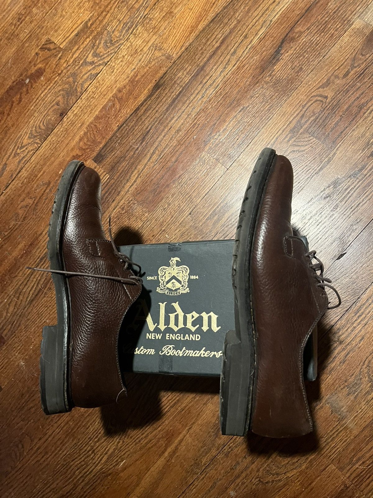 Alden ALDEN 949 Alpine Grain Leather Walker Size US 12 / EU 45 - 5 Thumbnail
