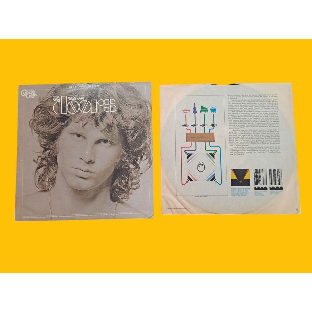 Other The Doors Best Of Vintage Vinyl Record CD-4 Channel Discrete Size ONE SIZE - 2 Thumbnail