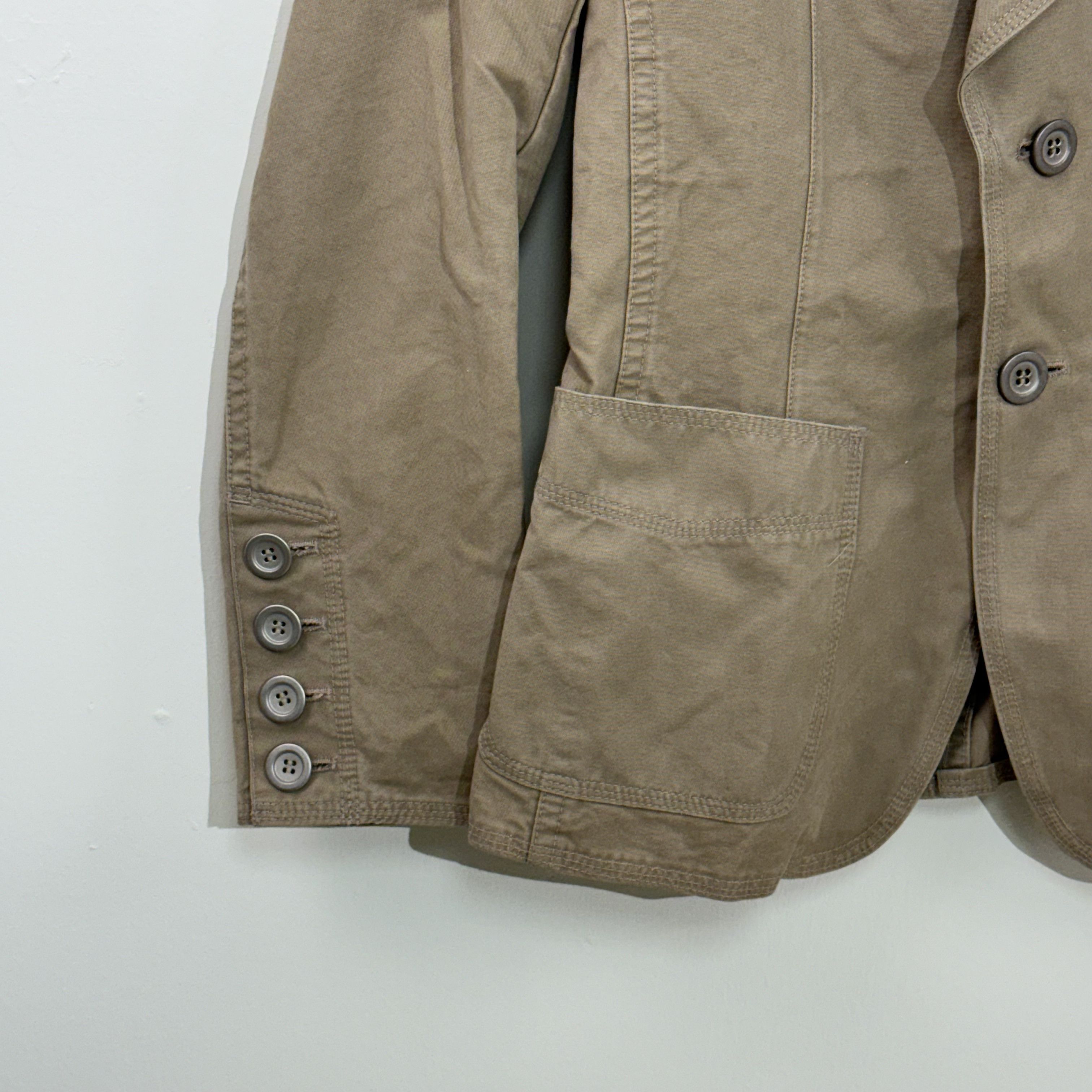 Junya Watanabe Junya Watanabe Man Pink AD2004 Cotton Work Jacket Size US XXS / EU 40 - 4 Thumbnail