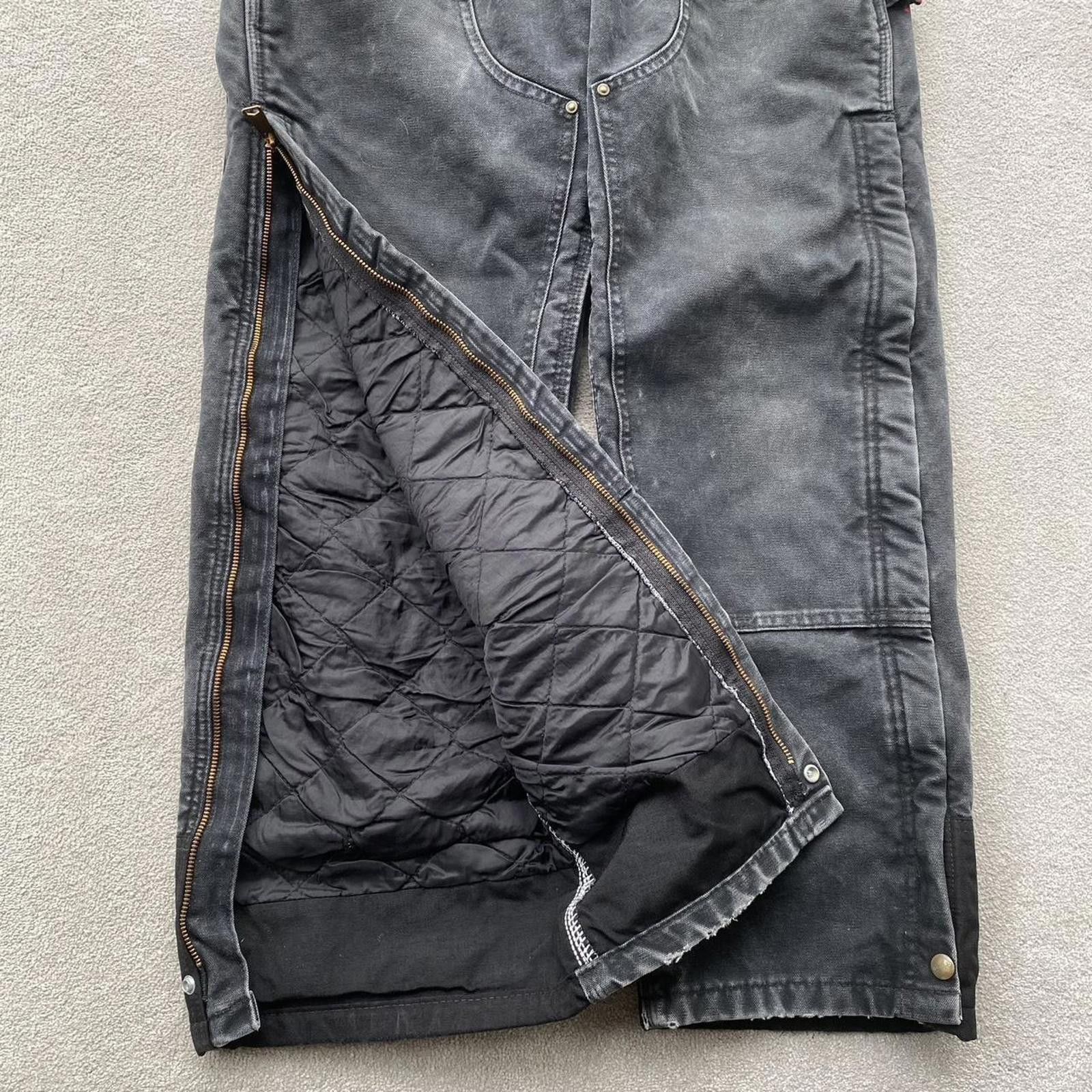 Carhartt Carhartt Quilted Double Knee Utility Cargo Trousers. Size US 30 / EU 46 - 5 Thumbnail