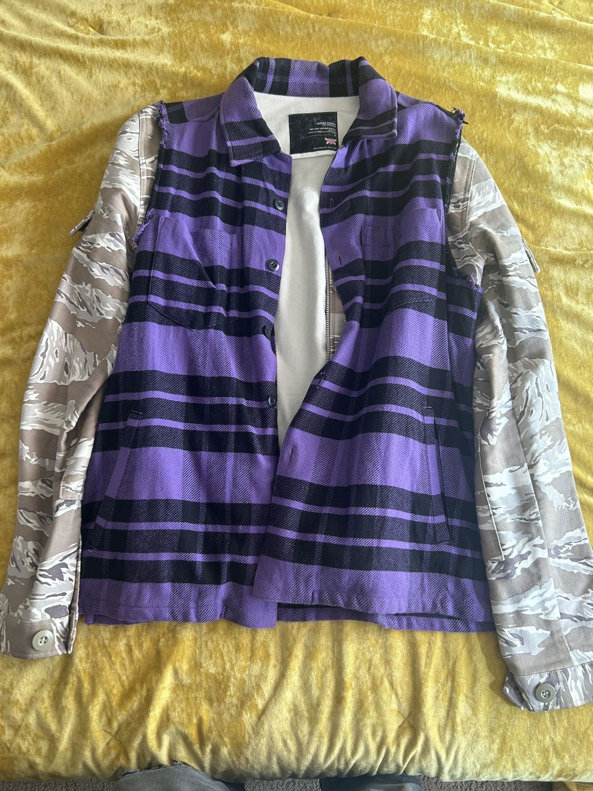 undercover 01aw d.a.v.f期 docking jacket