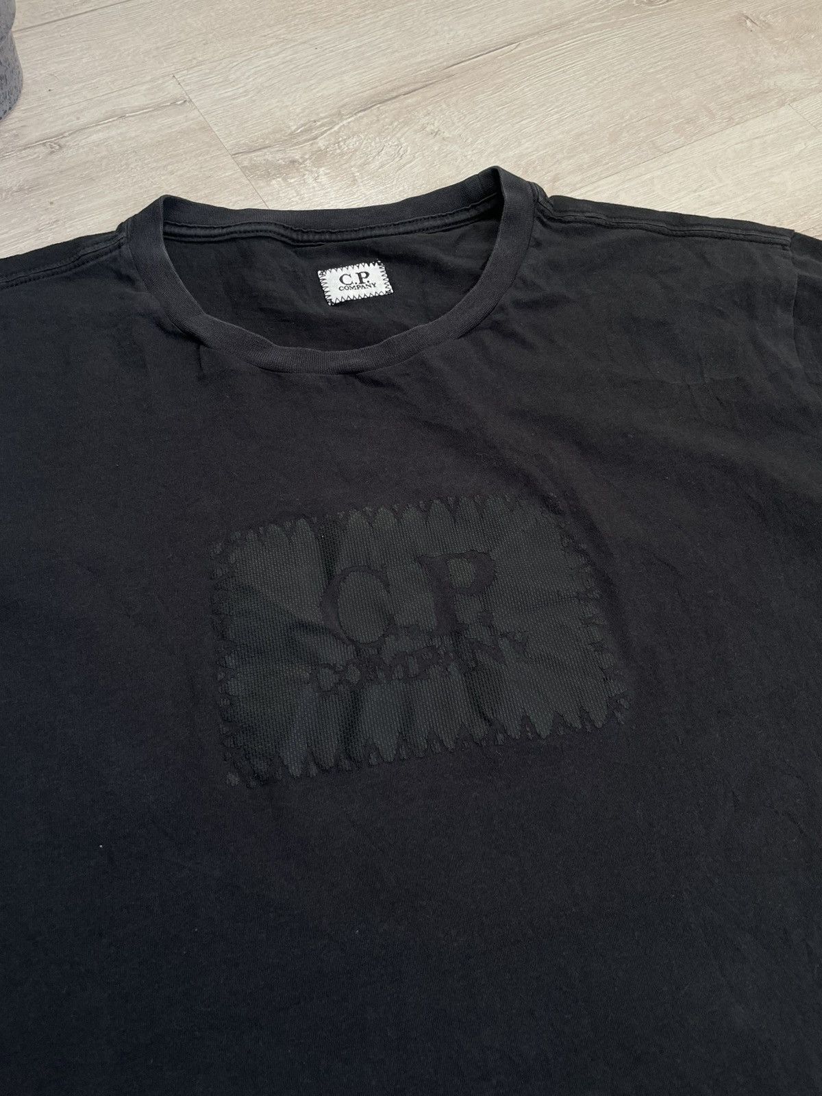 C.P. Company Vintage C.P. Company Faded Tee Big logo Casual T-shirt Size US XL / EU 56 / 4 - 4 Thumbnail