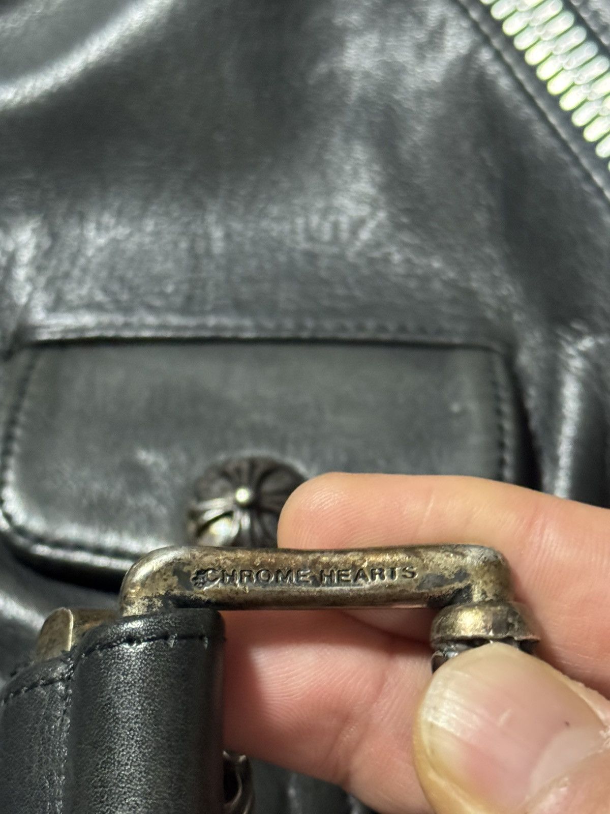 Chrome Hearts Chrome Hearts OG 90s Leather Jacket Size US M / EU 48-50 / 2 - 17 Thumbnail