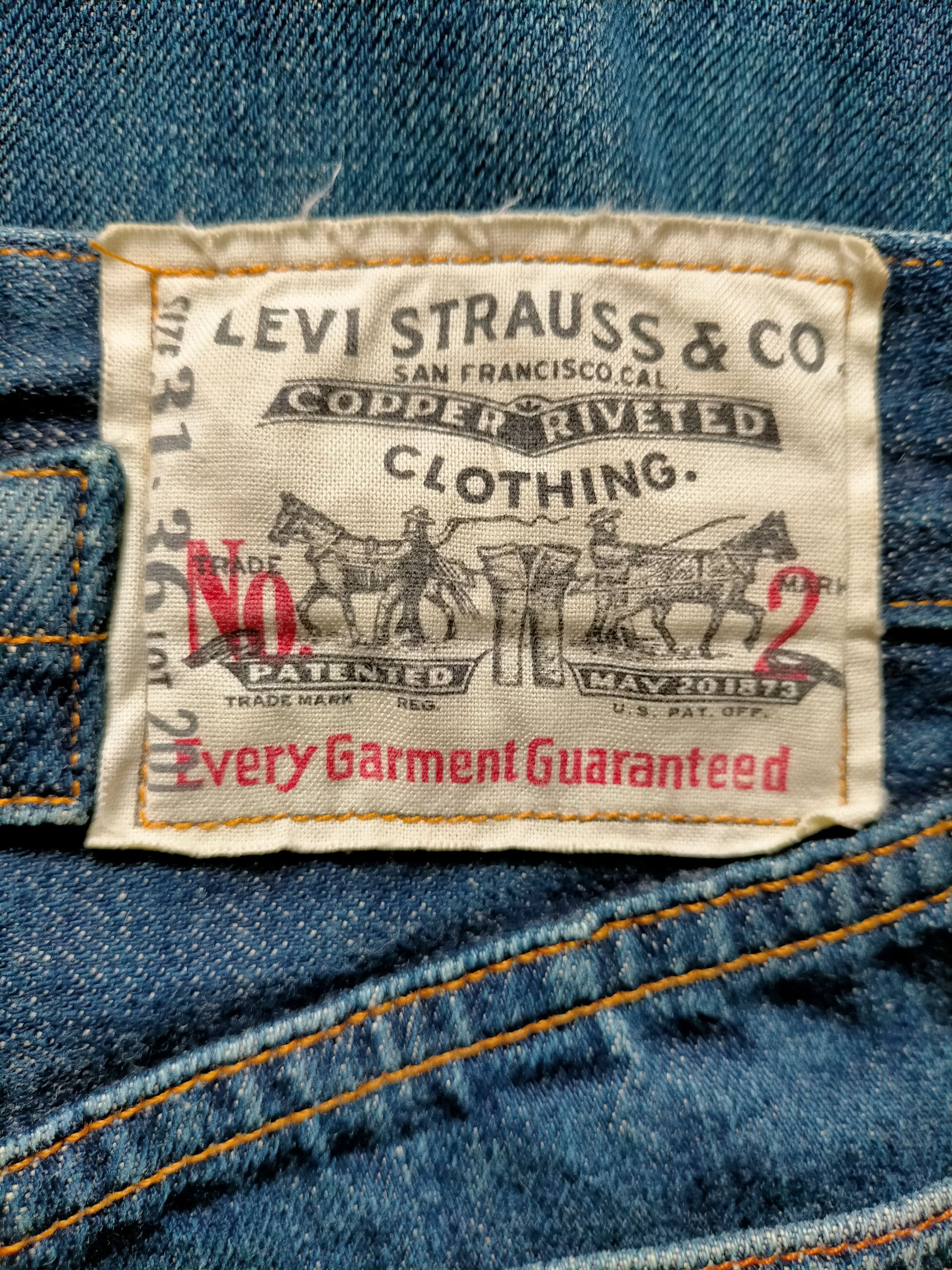 Levi's Vintag Levis 201 inspired 1920s Selvedge denim Size US 30 / EU 46 - 16 Thumbnail