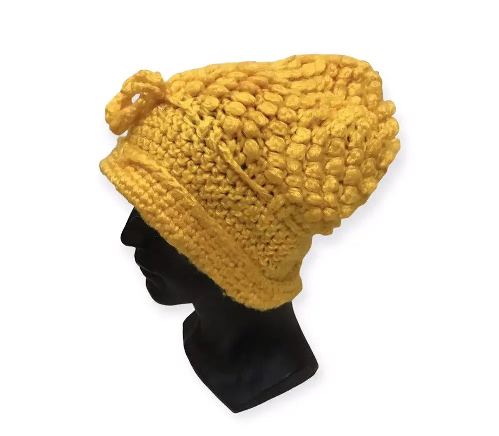 Japanese Brand × Vintage Japanese Brand Knit Beanie Hat Size ONE SIZE - 1 Thumbnail