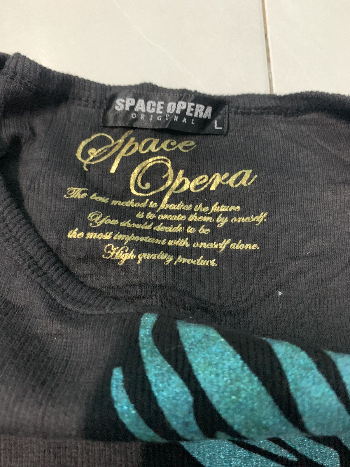 If Six Was Nine Space opera Poems Bondage japan Shirt Size US S / EU 44-46 / 1 - 4 Thumbnail