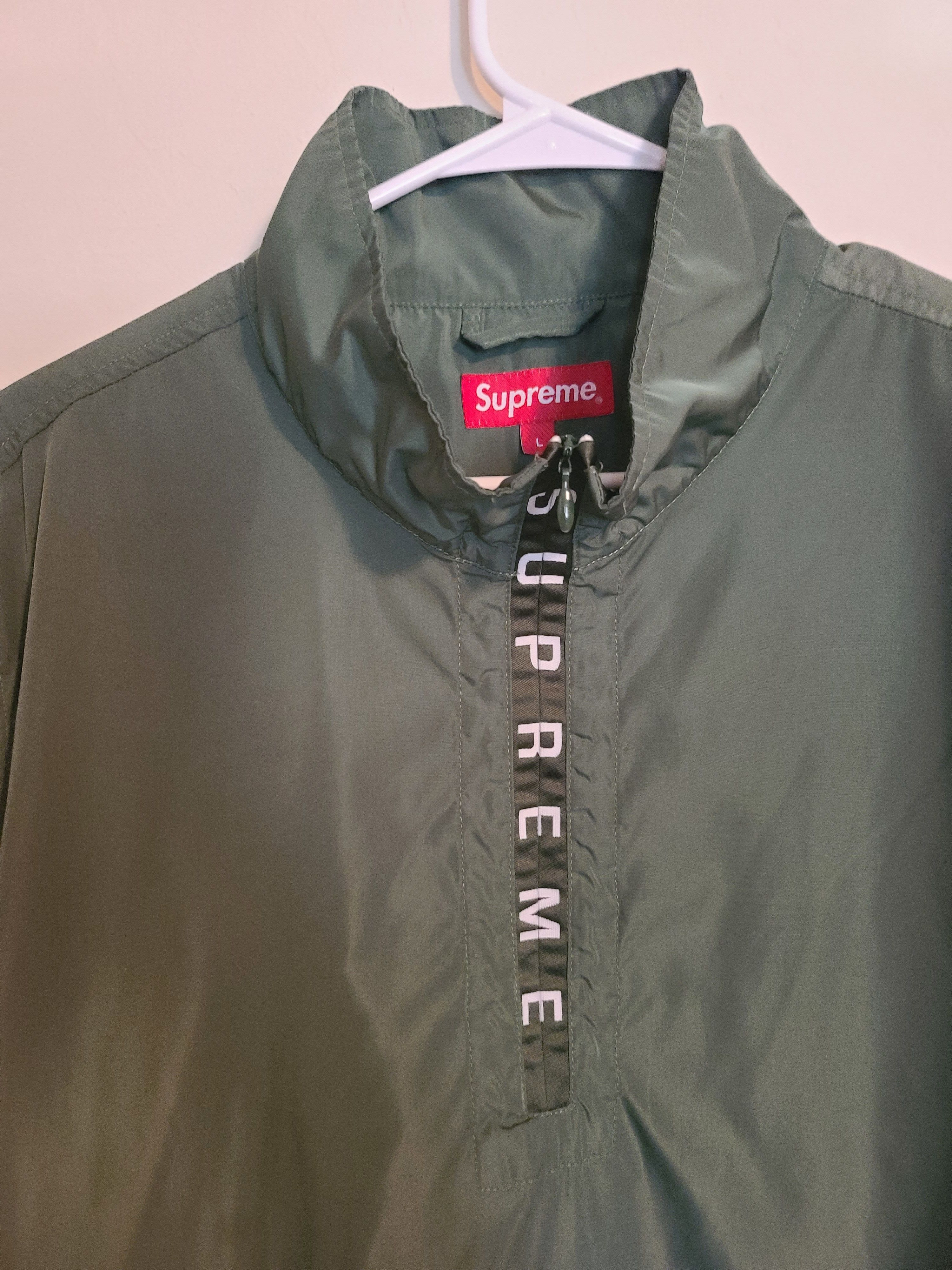 Supreme Jacquard Zipper Windbreaker Size US L / EU 52-54 / 3 - 2 Thumbnail