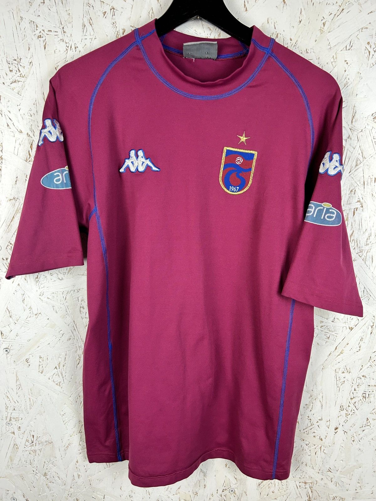 Kappa 00s Kappa Trabzonspor 2002/03 Third Kit Soccer Jersey Pink L Size US L / EU 52-54 / 3 - 1 Thumbnail