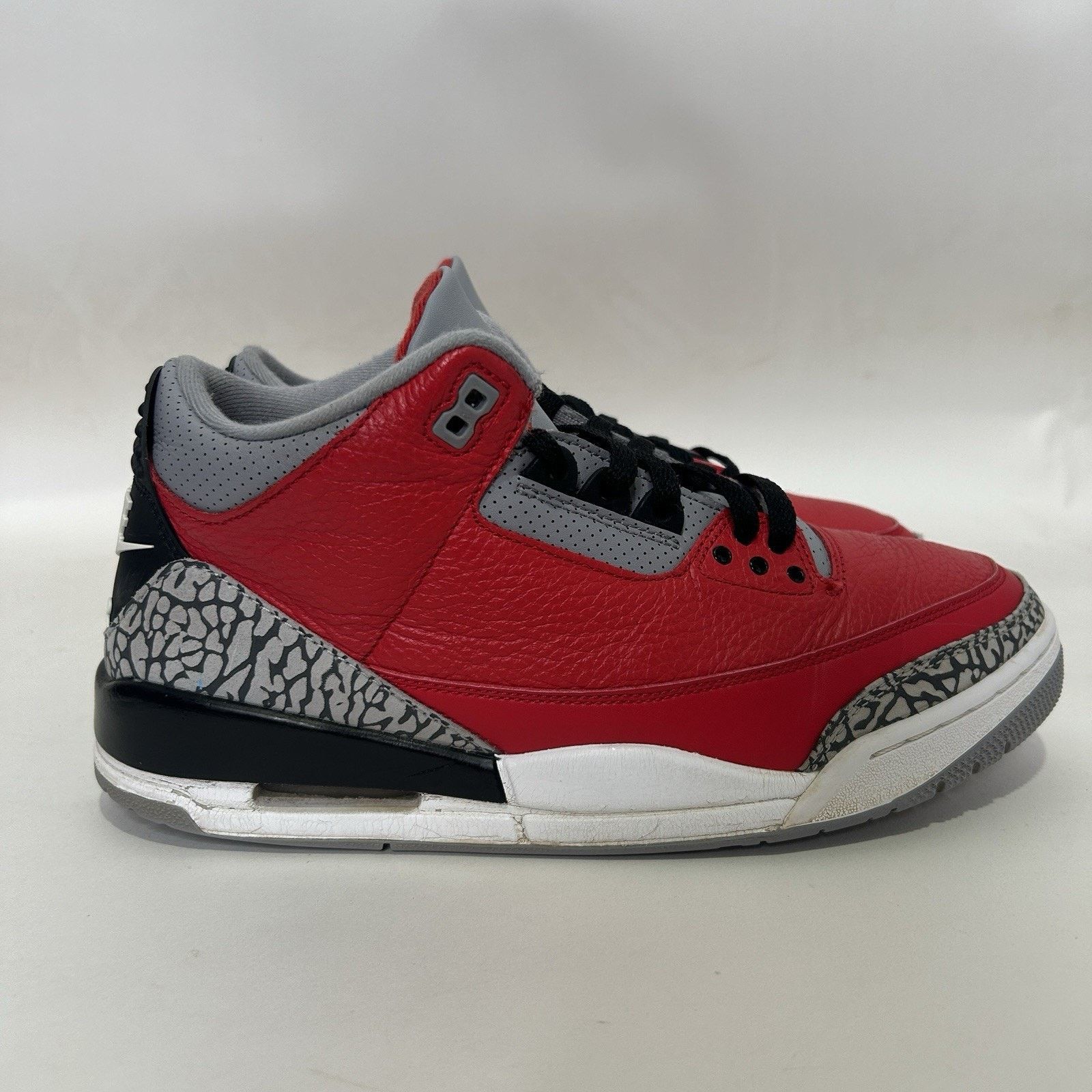 Jordan Brand Nike Air Jordan 3 Retro SE “Unite/Red Black” Size US 10 / EU 43 - 4 Thumbnail