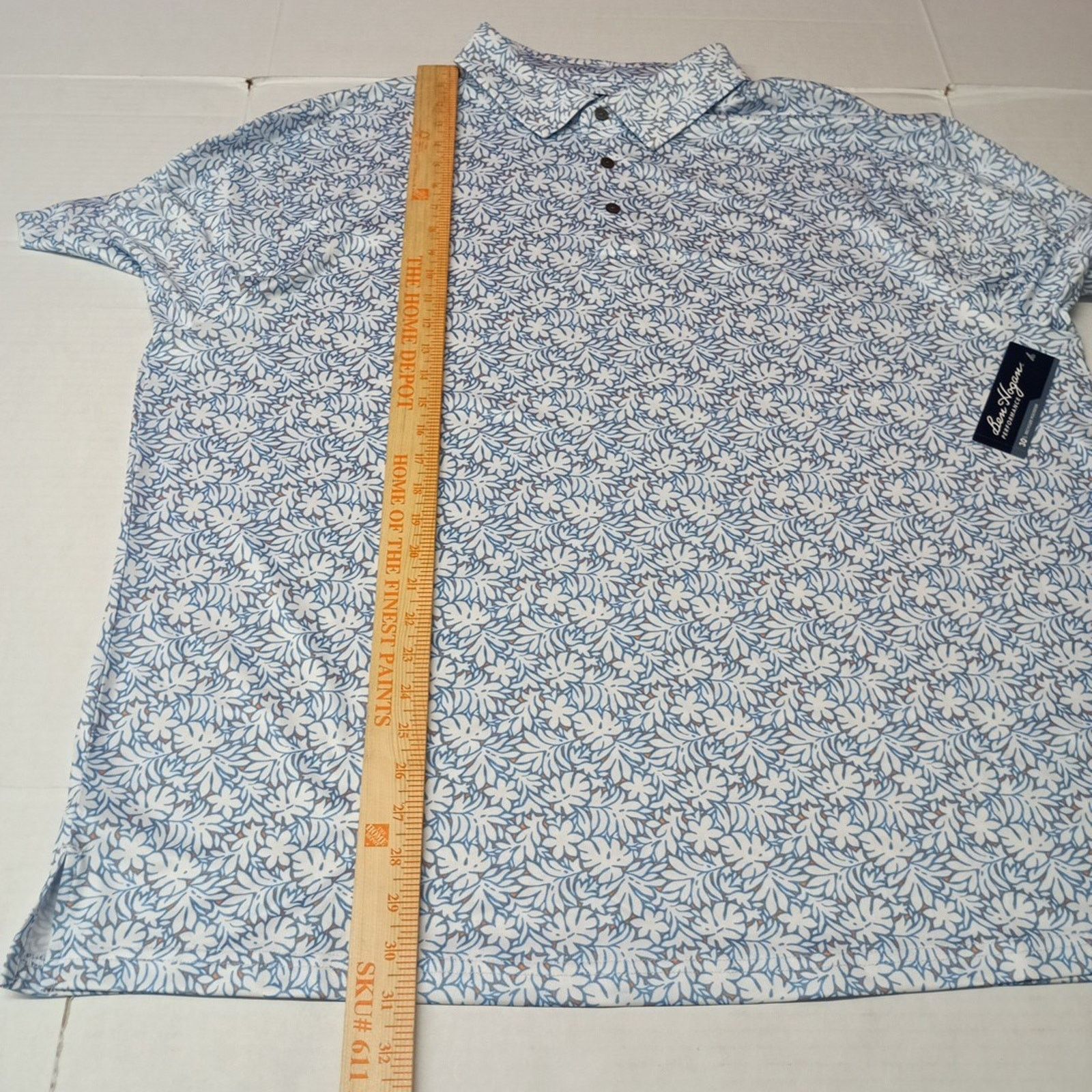 Other Ben Hogan Polo Shirt Men's Size 2XL (50/52) Floral Stretch Size US XXL / EU 58 / 5 - 5 Thumbnail